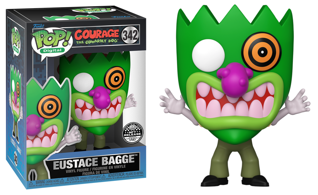 Funko Pop! Digital: Cartoon Network X Funko Series 1 - Eustace Bagge 342 (NFT Grail)