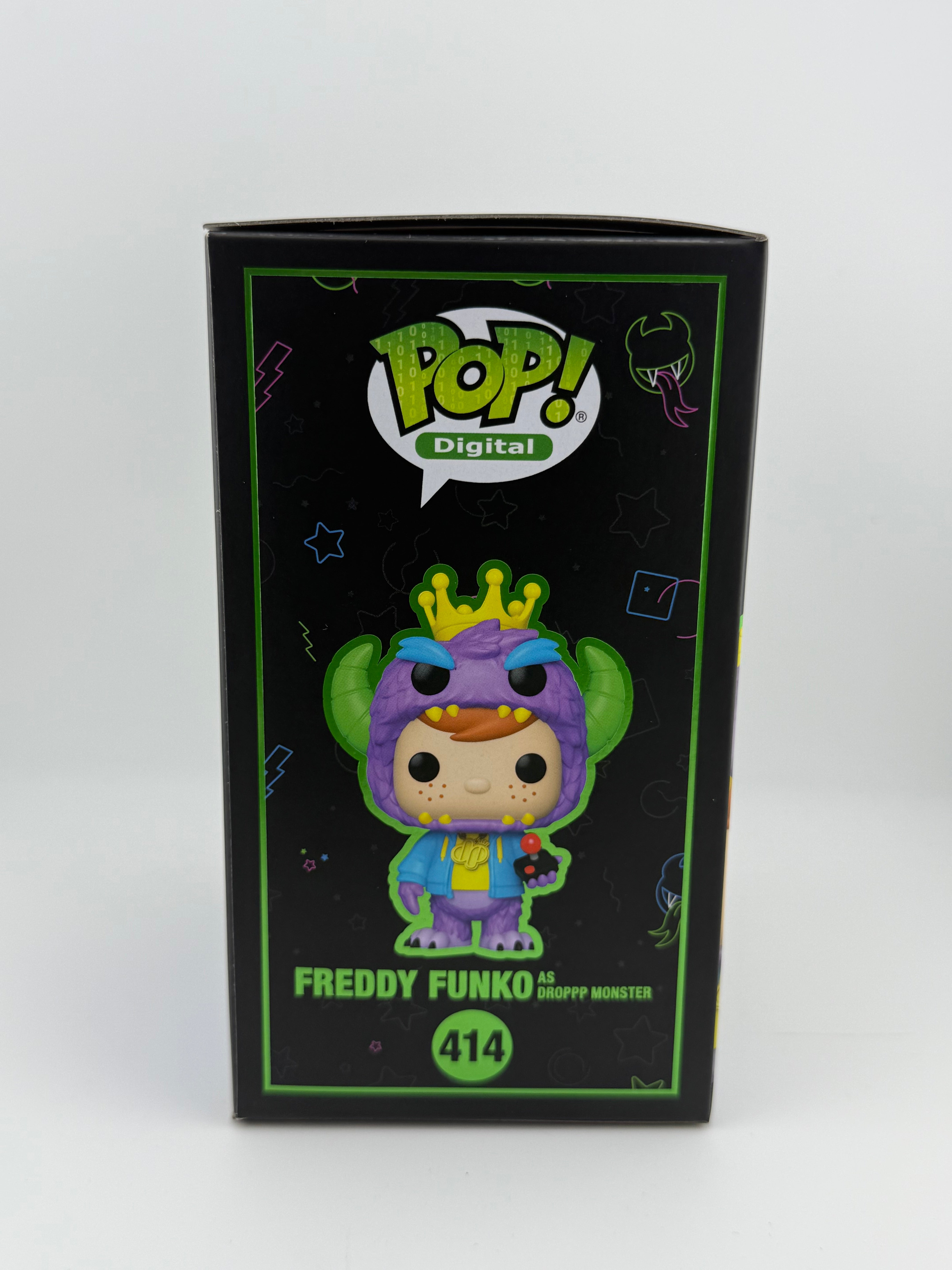 Funko POP! FREDDY FUNKO AS DROPP MONSTER 414 NFT EXCLUSIVE LE 331