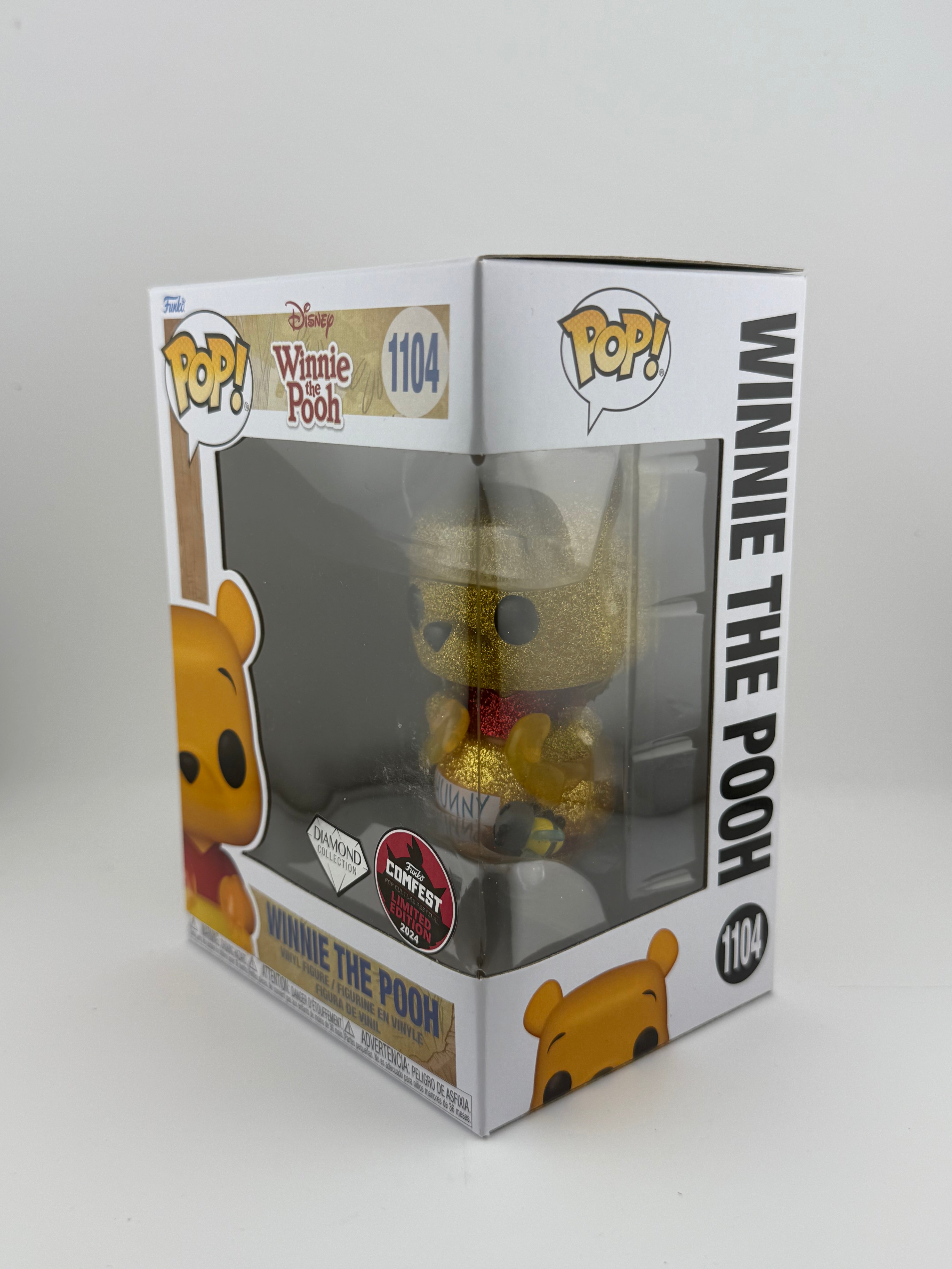 Funko POP! WINNIE THE POOH 1104 DIAMOND COMFEST 2024 EXCLUSIVE