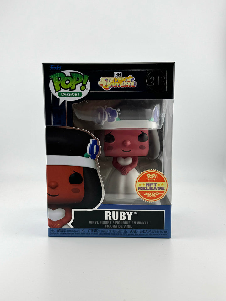 Funko Pop! Ruby 212 (2000 Pieces) NFT Release - Steven Universe