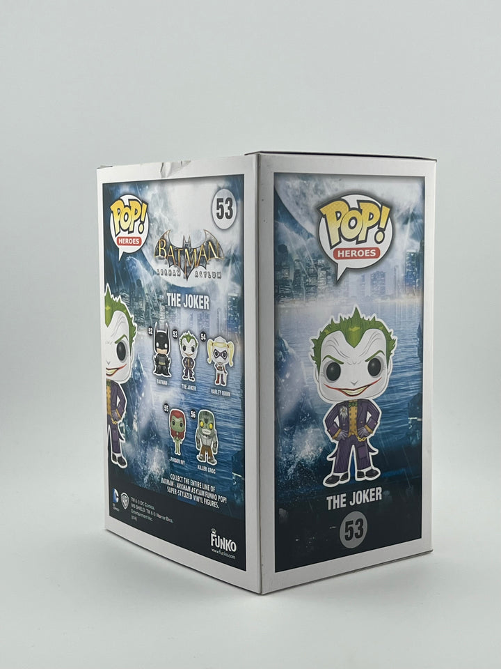 *DMG* Funko pop! Arkham Asylum: The joker 53 (HotTopic Pre-Release)