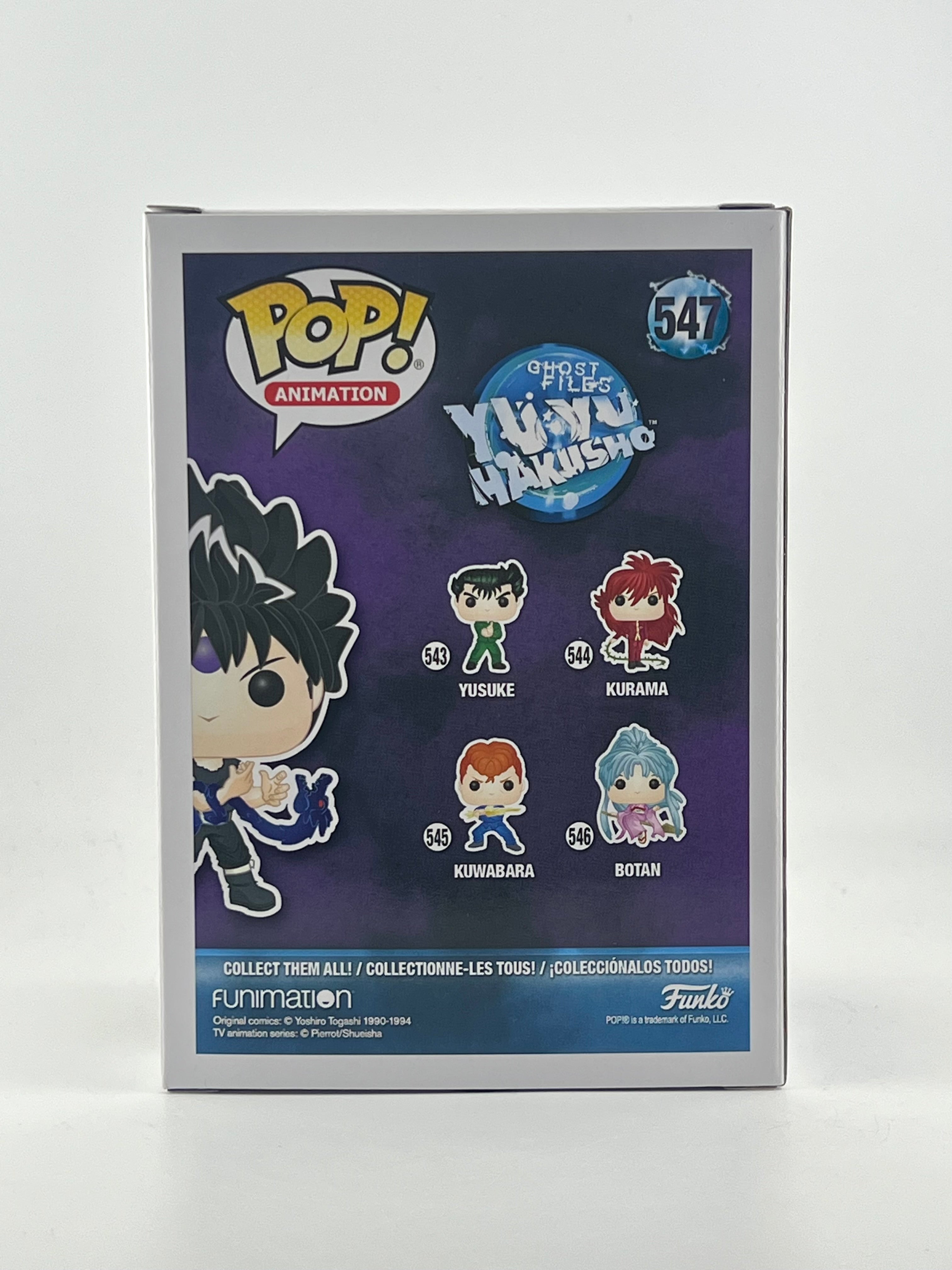 Funko Pop! HIEI 547 JVA AUTO HOT TOPIC EXCLUSIVE + AUTHENTICATION