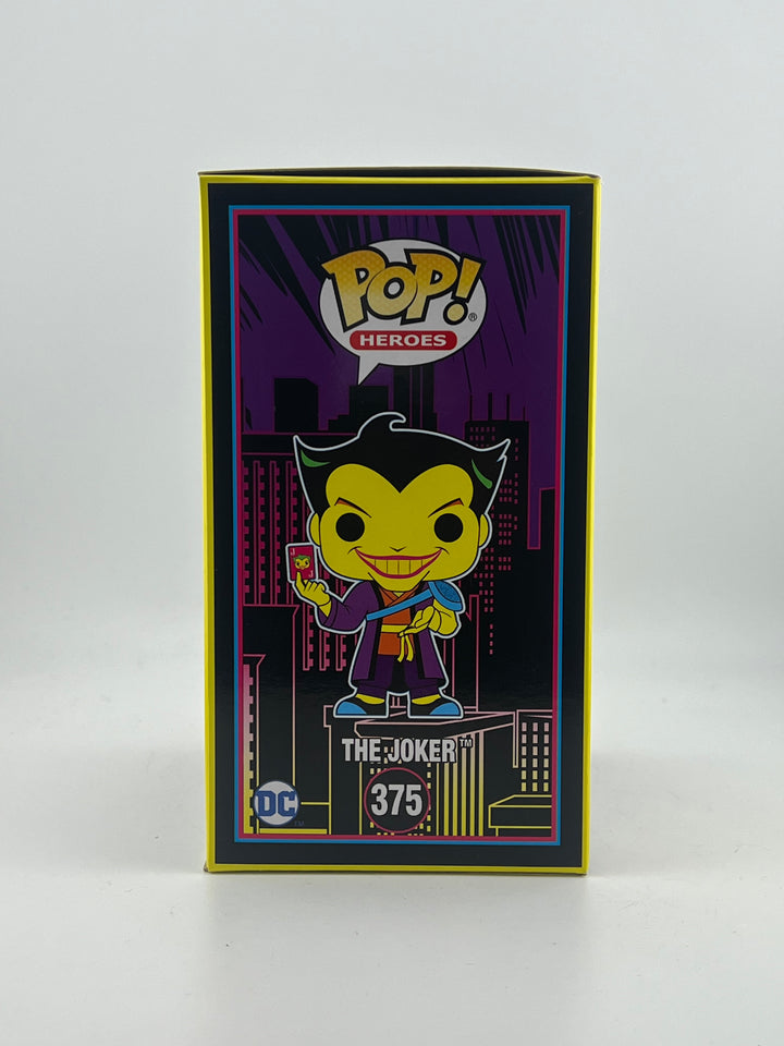 Funko Pop - THE JOKER BLACKLIGHT 375 2023 SDCC