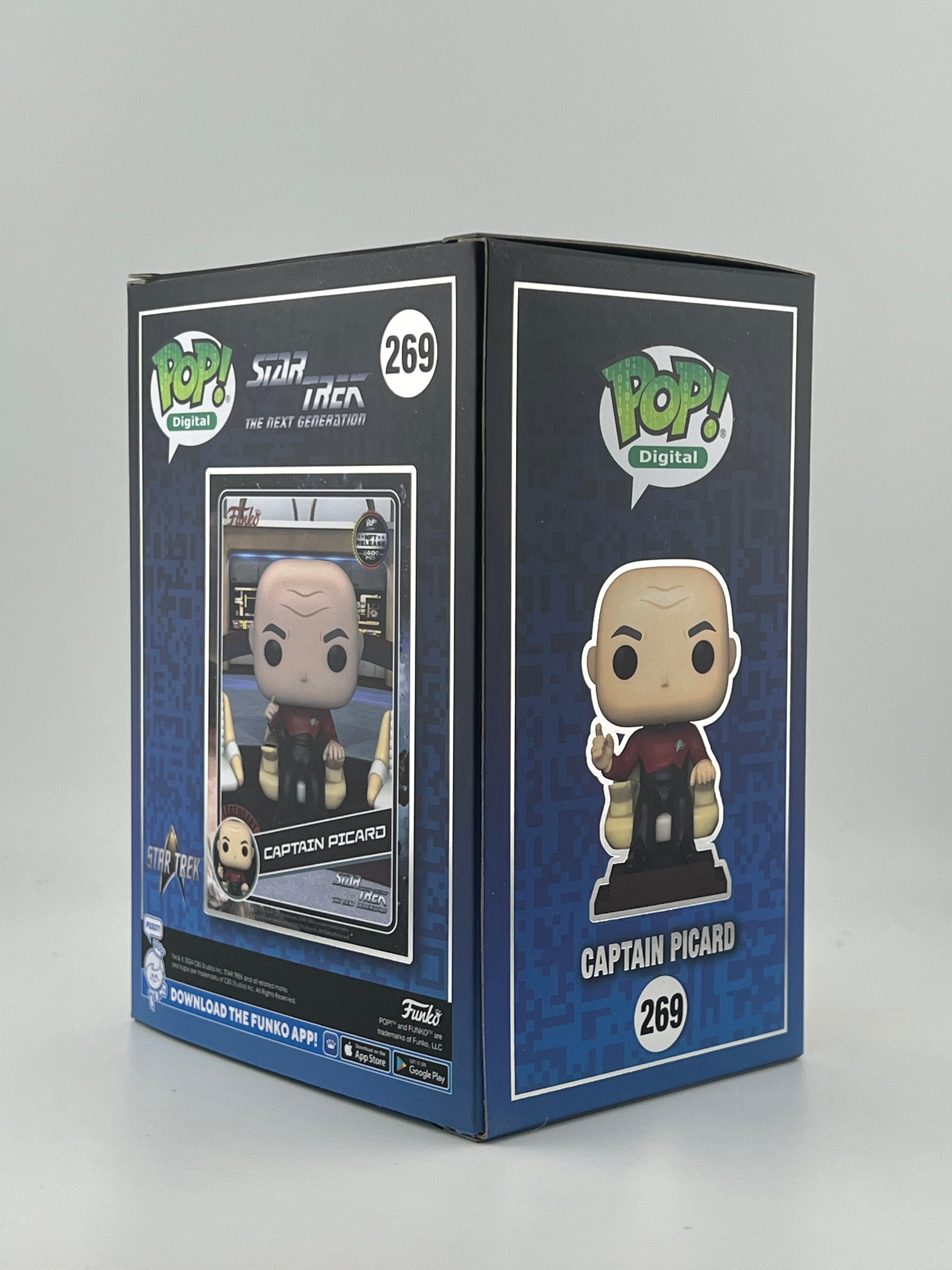 Funko Pop! CAPTAIN PICARD 269 NFT LE2400