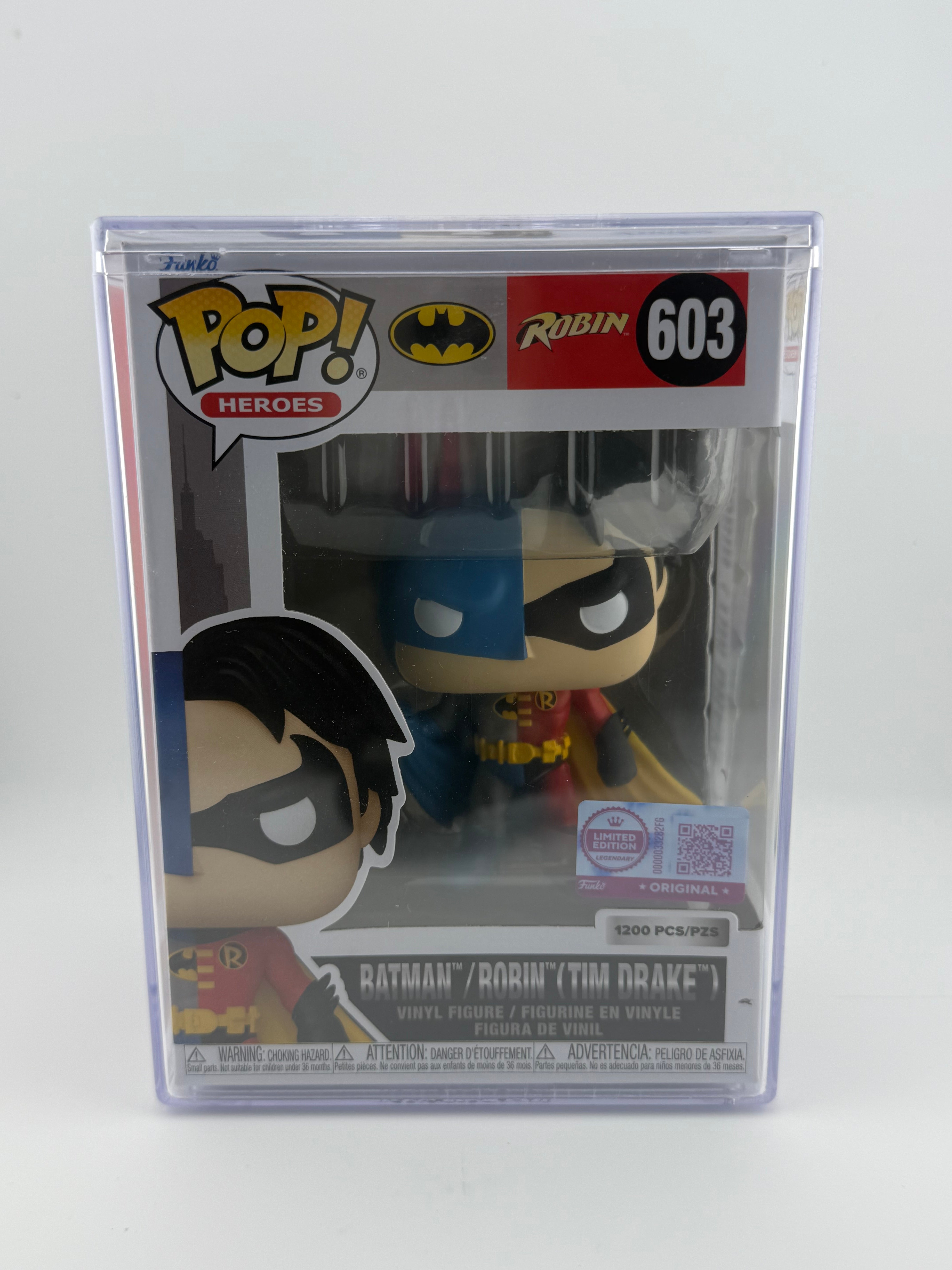 Funko POP! BATMAN / ROBIN (TIM DRAKE) 603 FUNKO SHOP EXCLUSIVE LE 1200