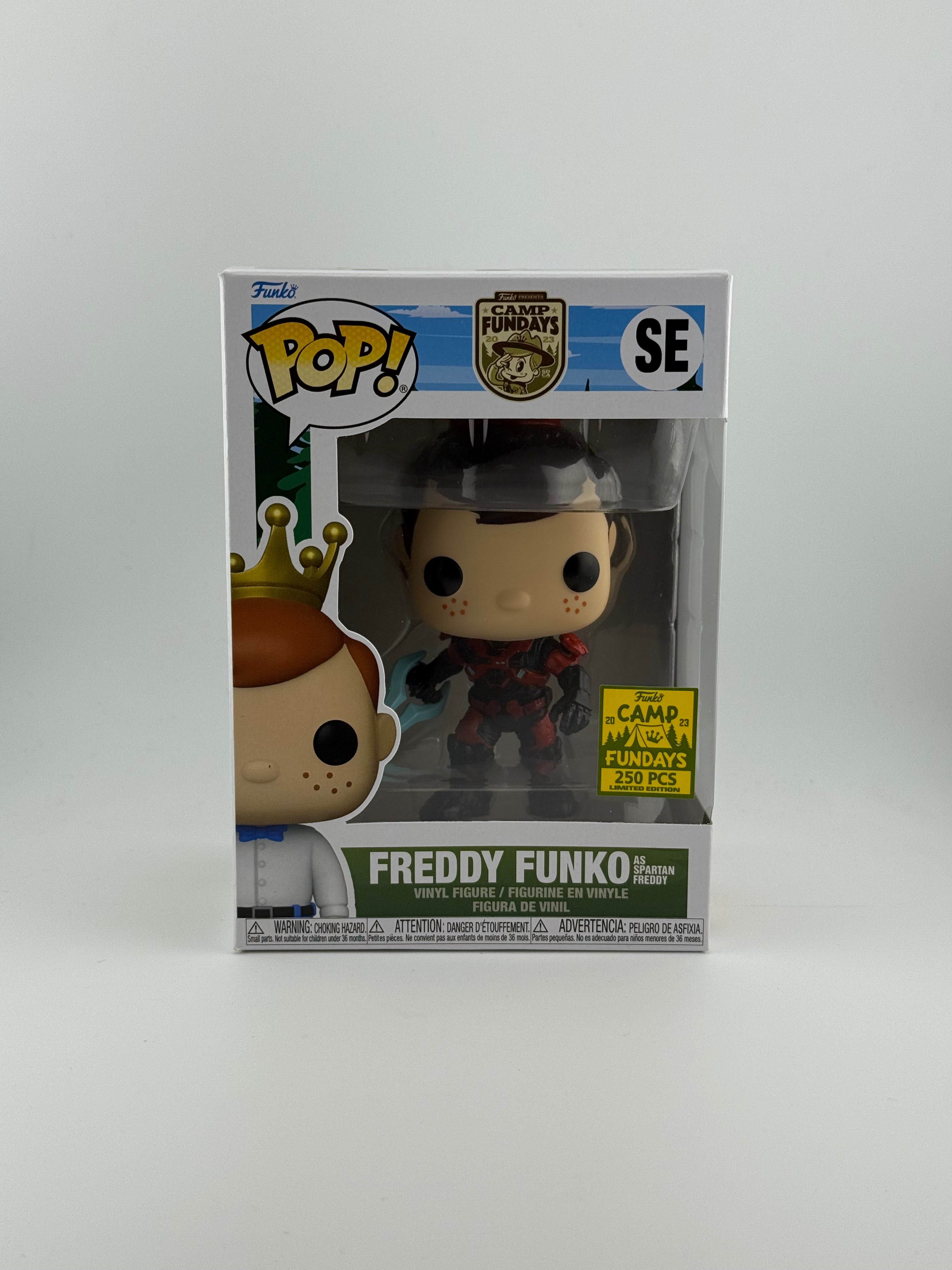 Funko Pop! Freddy Funko as Spartan Freddy Camp Fundays 2023 le250