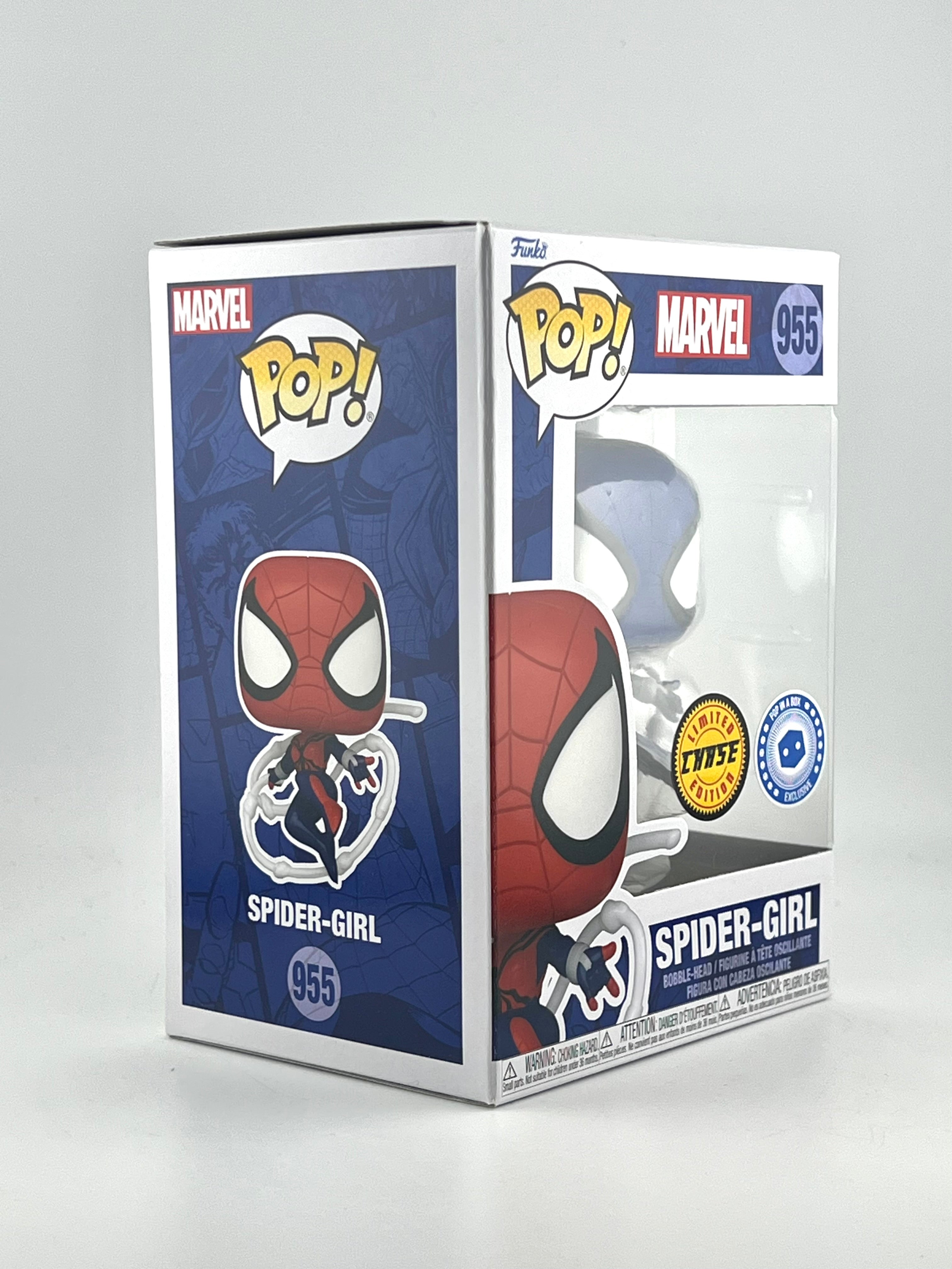 Funko Pop! SPIDER-GIRL 955 CHASE POP IN A BOX EXCLUSIVE