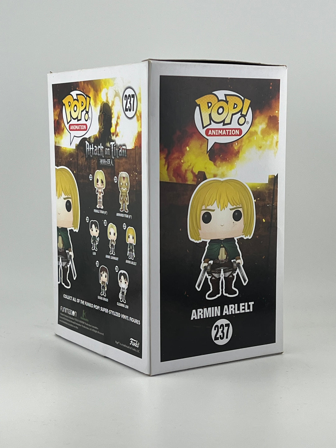 Funko Pop! Armin Arlelt 237 FYE Exclusive (Slight Damage)