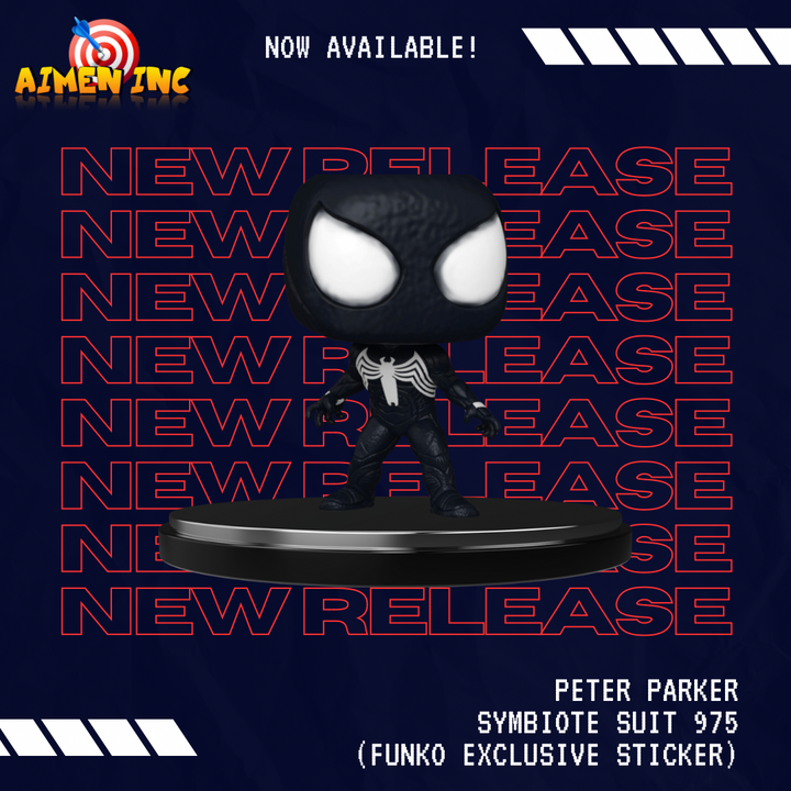 Funko Pop! Peter Parker Symbiote Suit 975 (Funko Exclusive)