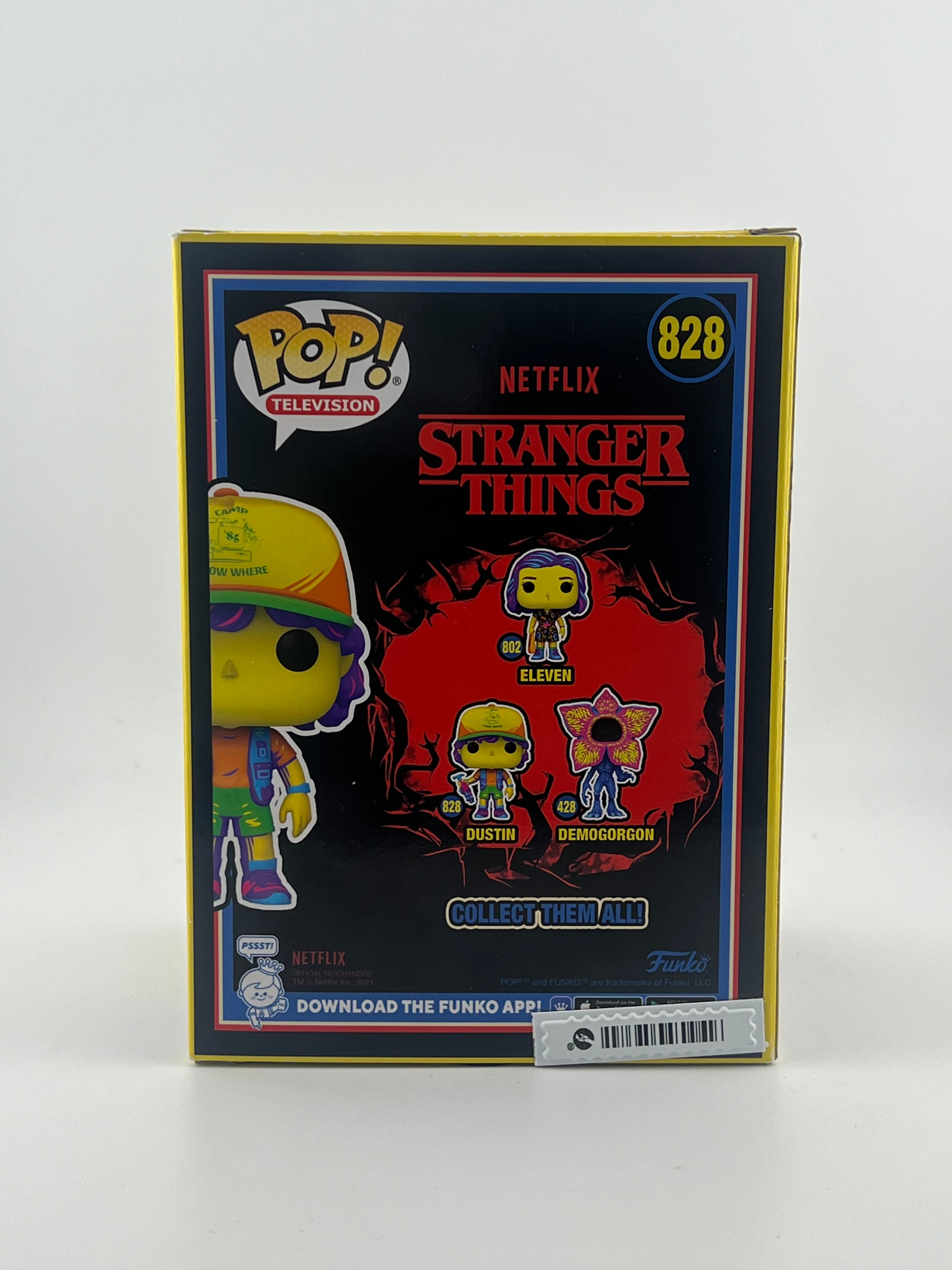Funko Pop! DUSTIN 828 GEEK NATION EXCLUSIVE -STRANGER THINGS