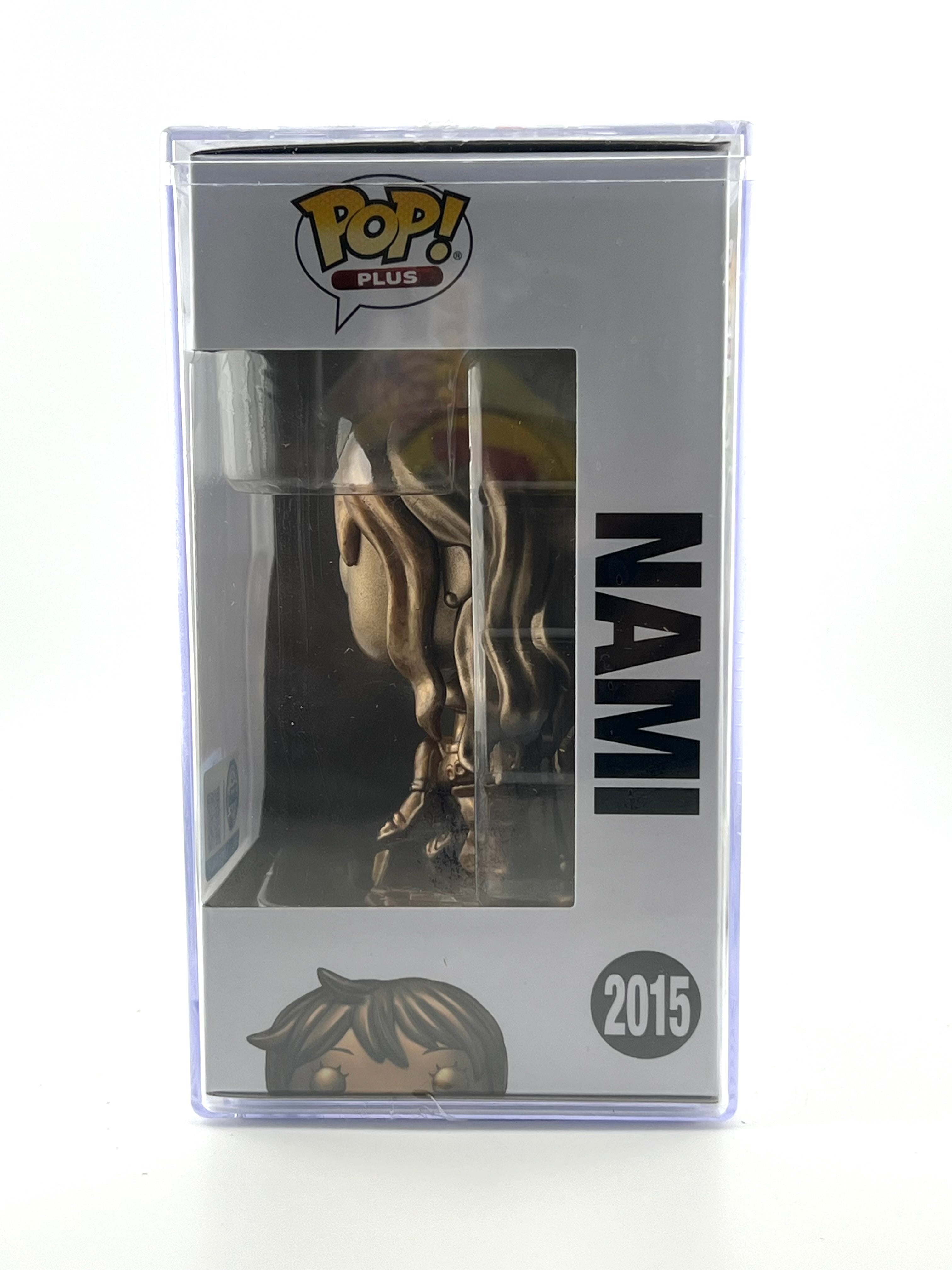 Pop! Plus Nami Statue (Bronze) with Pop! Protector - One Piece