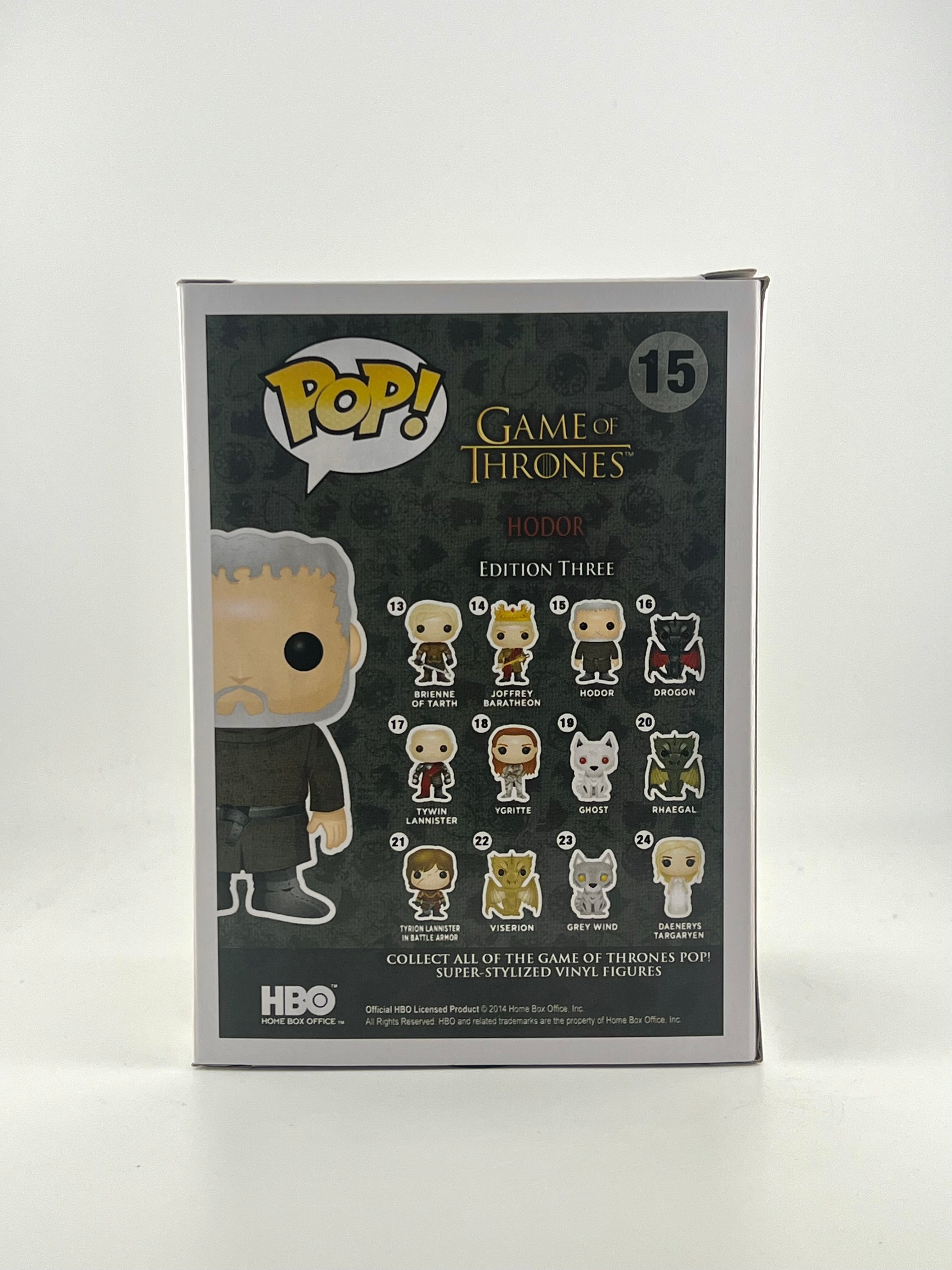 Funko Pop! HODOR 15 AUTO