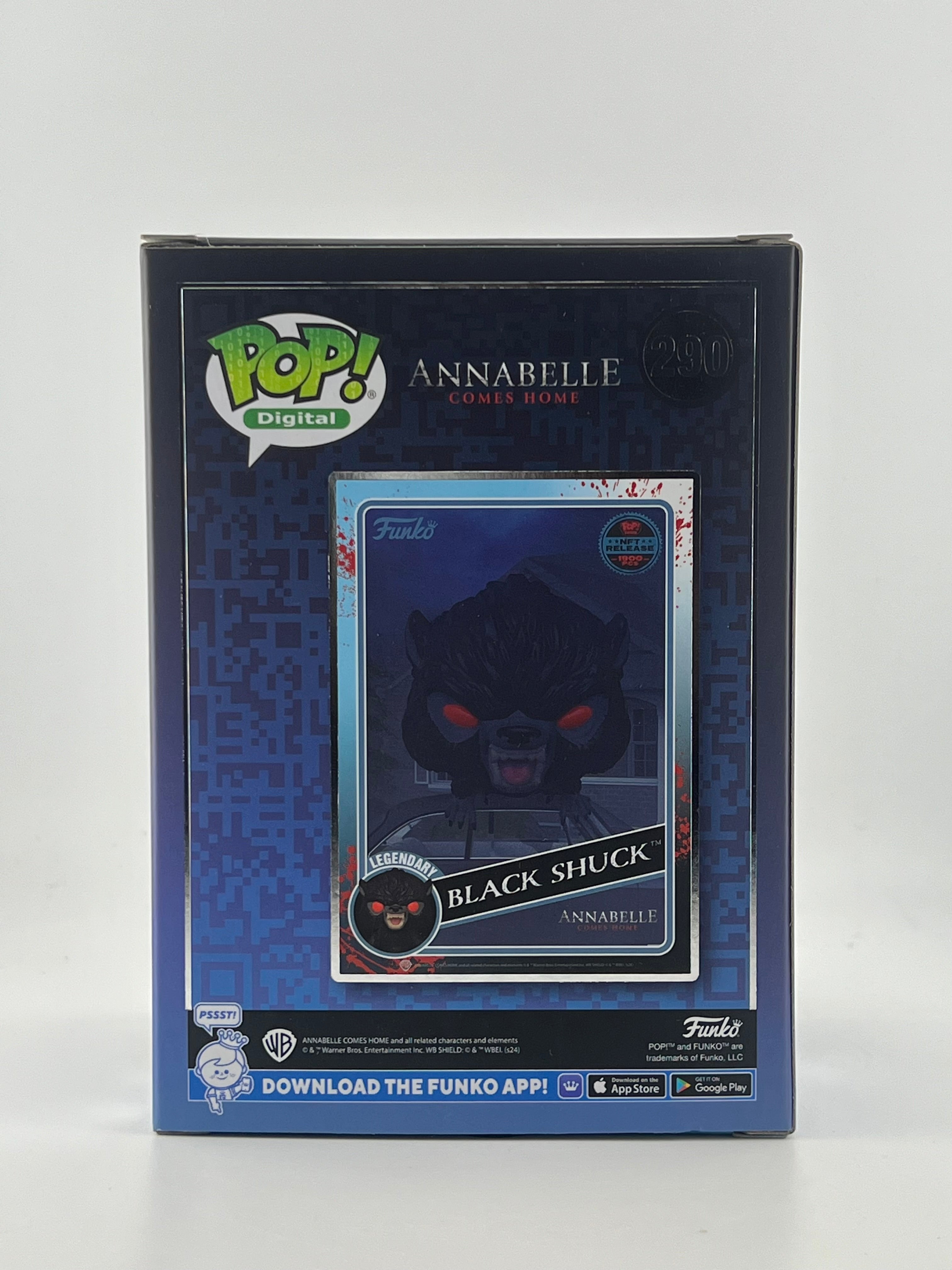 Funko Pop! BLACK SHUCK 290 NFT LE1900