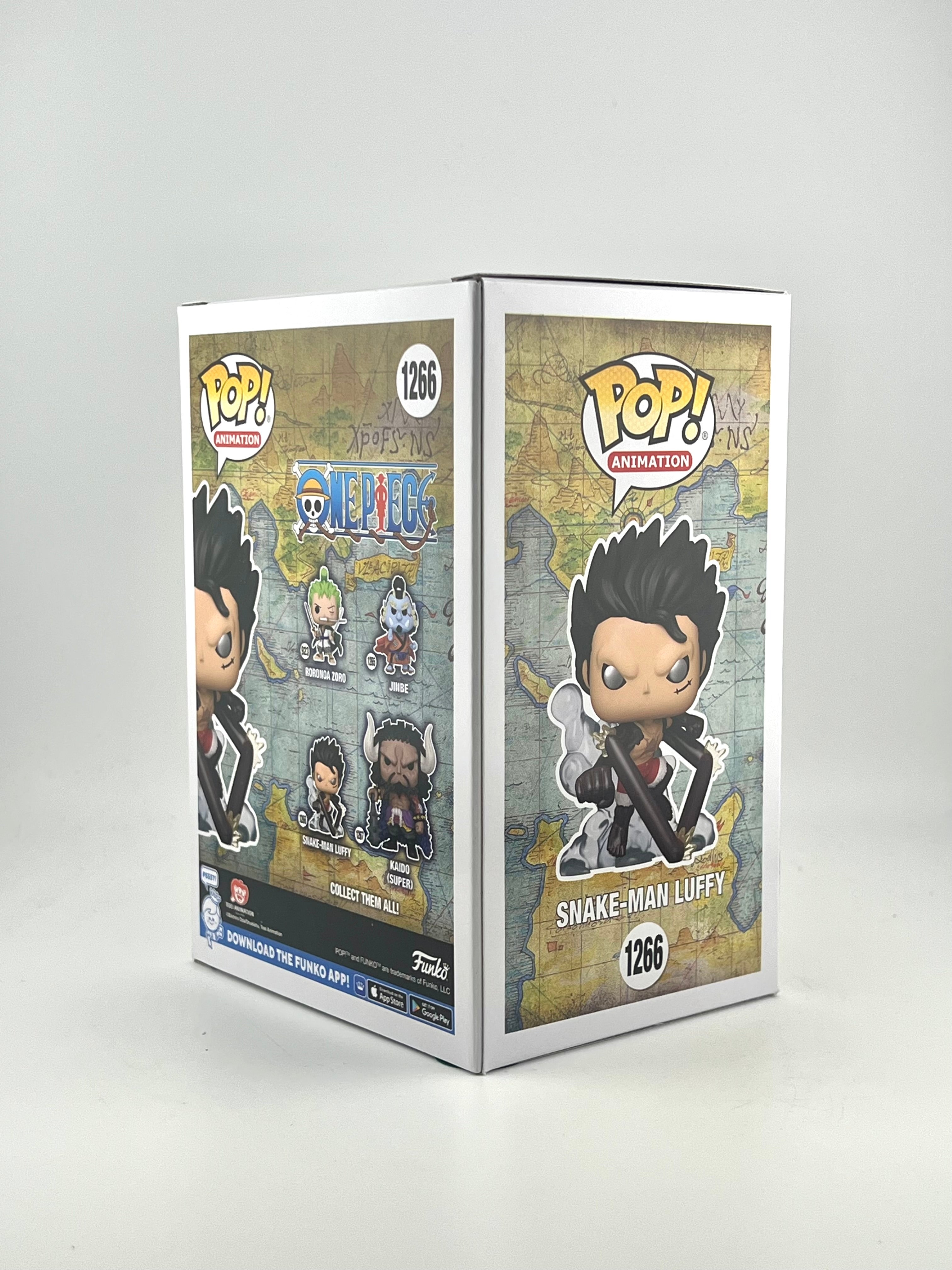 Funko Pop! SNAKE-MAN LUFFY 1266 AUTO