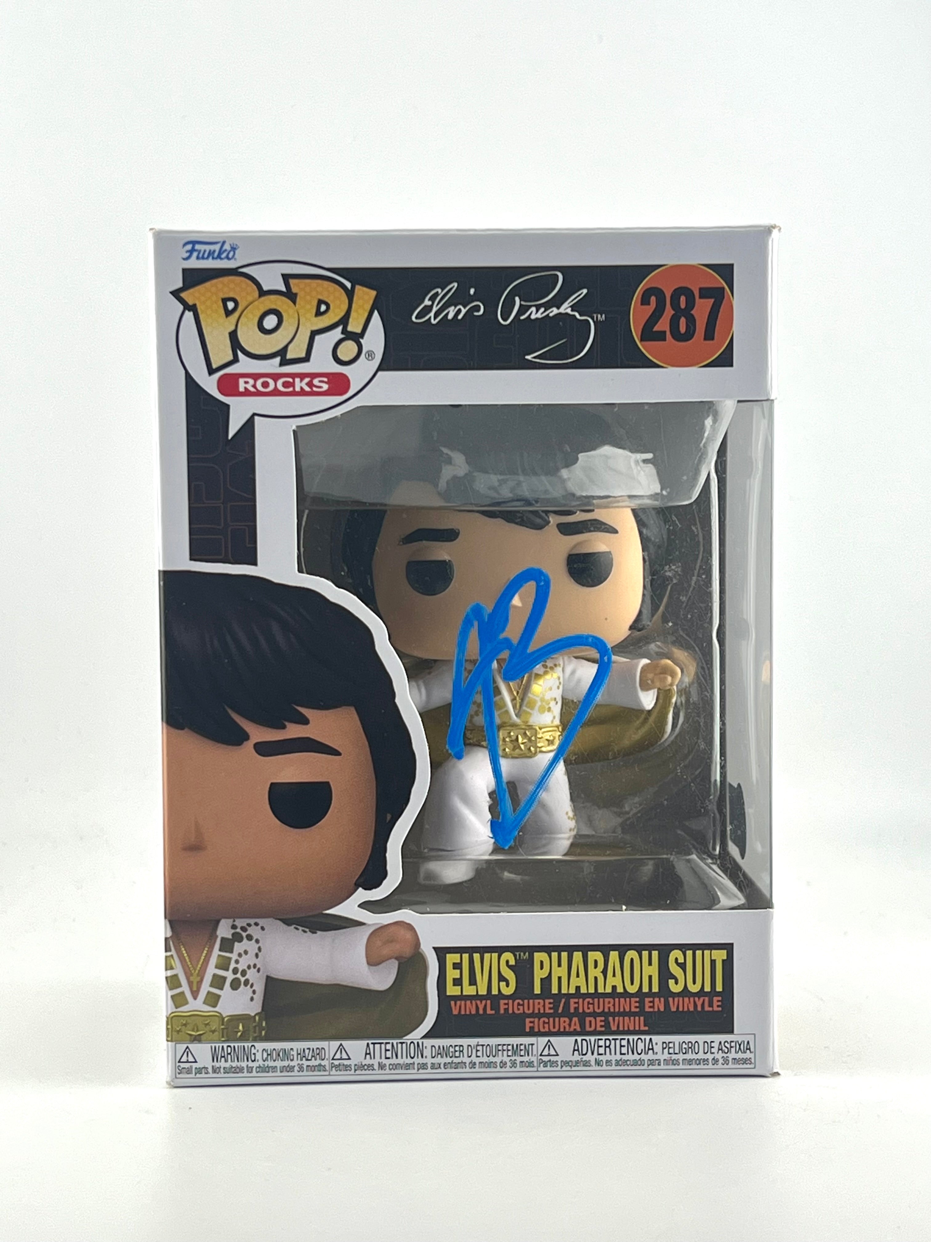 Funko Pop! ELVIS PHARAOH SUIT 287 AUTO