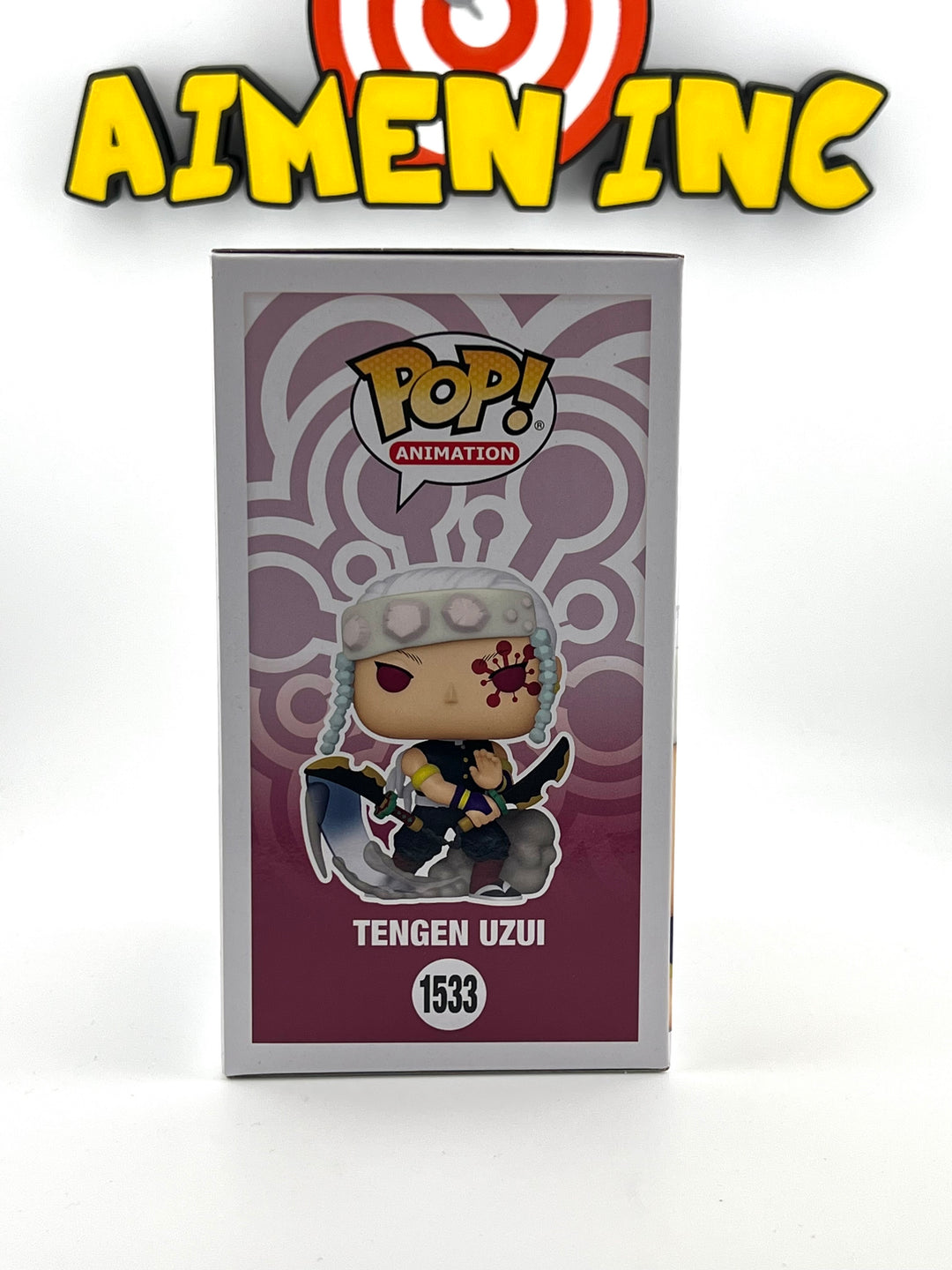 Tengen Uzui 1533 Chase - Autographed By Ray Chase + Certification - Demon Slayer - Funko Pop!