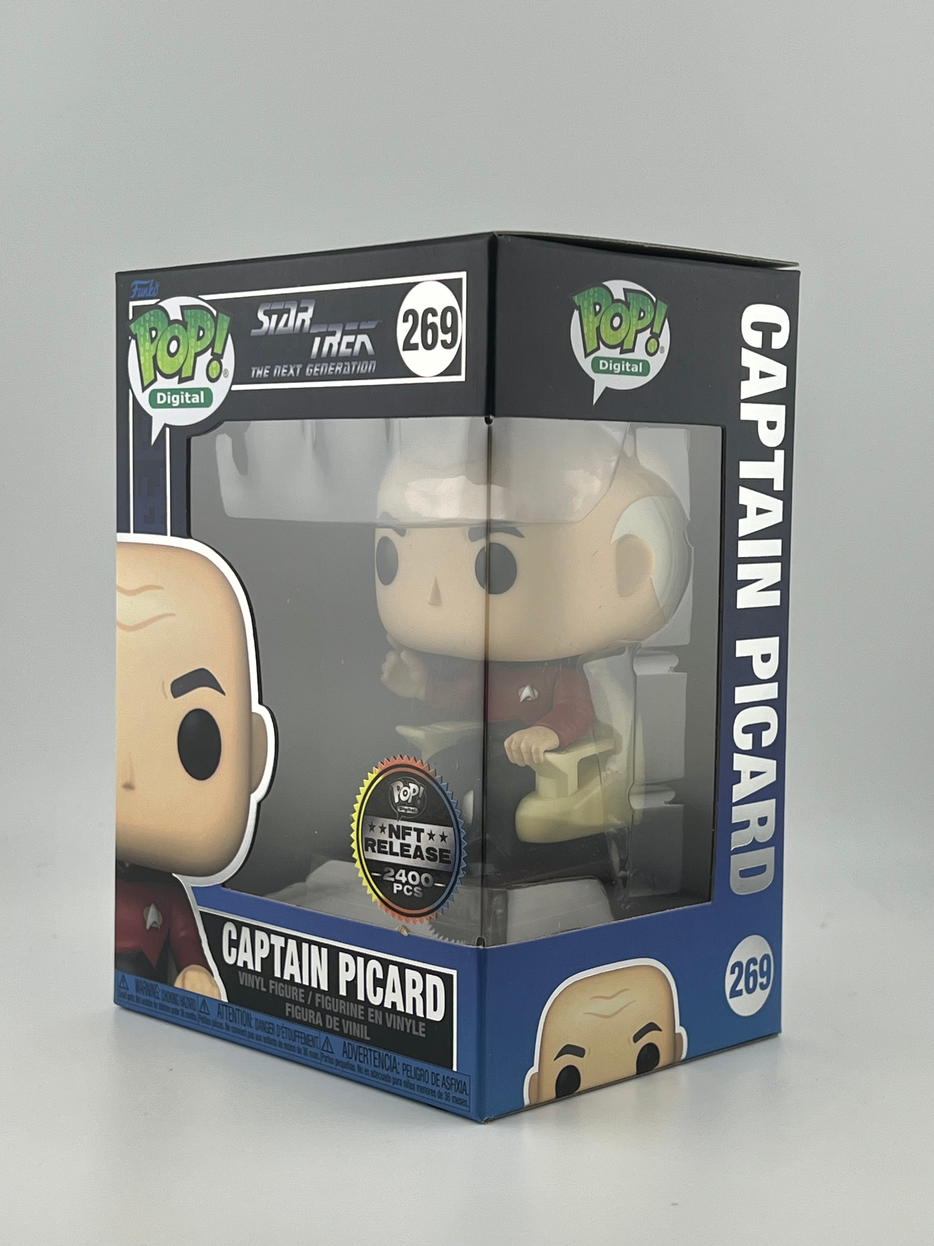 Funko Pop! CAPTAIN PICARD 269 NFT LE2400