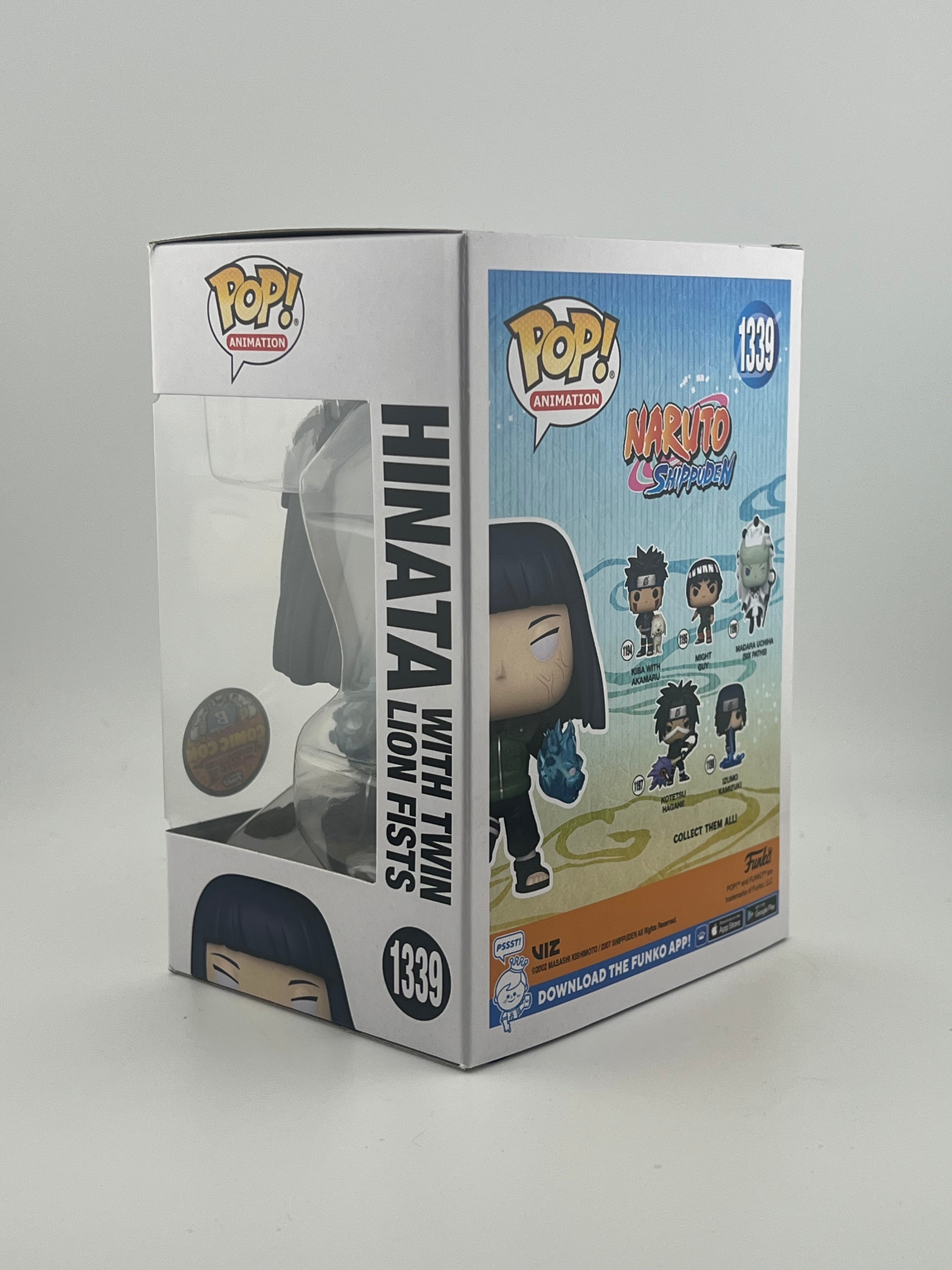 Funko Pop! HINATA WITH TWIN LION FISTS 1339 2023 BAHRAIN COMIC CON Exclusive
