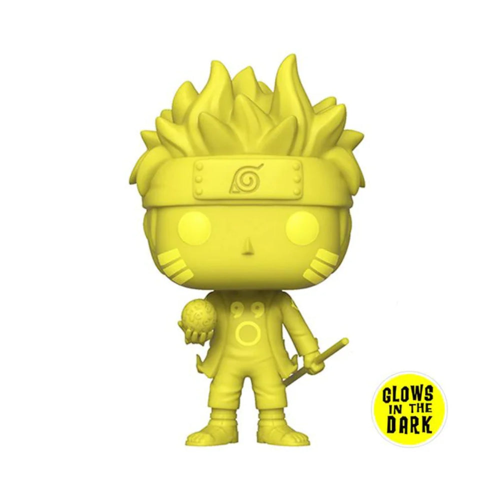 FUNKO POP! NARUTO 186 (YELLOW) HOT TOPIC GLOW IN THE DARK