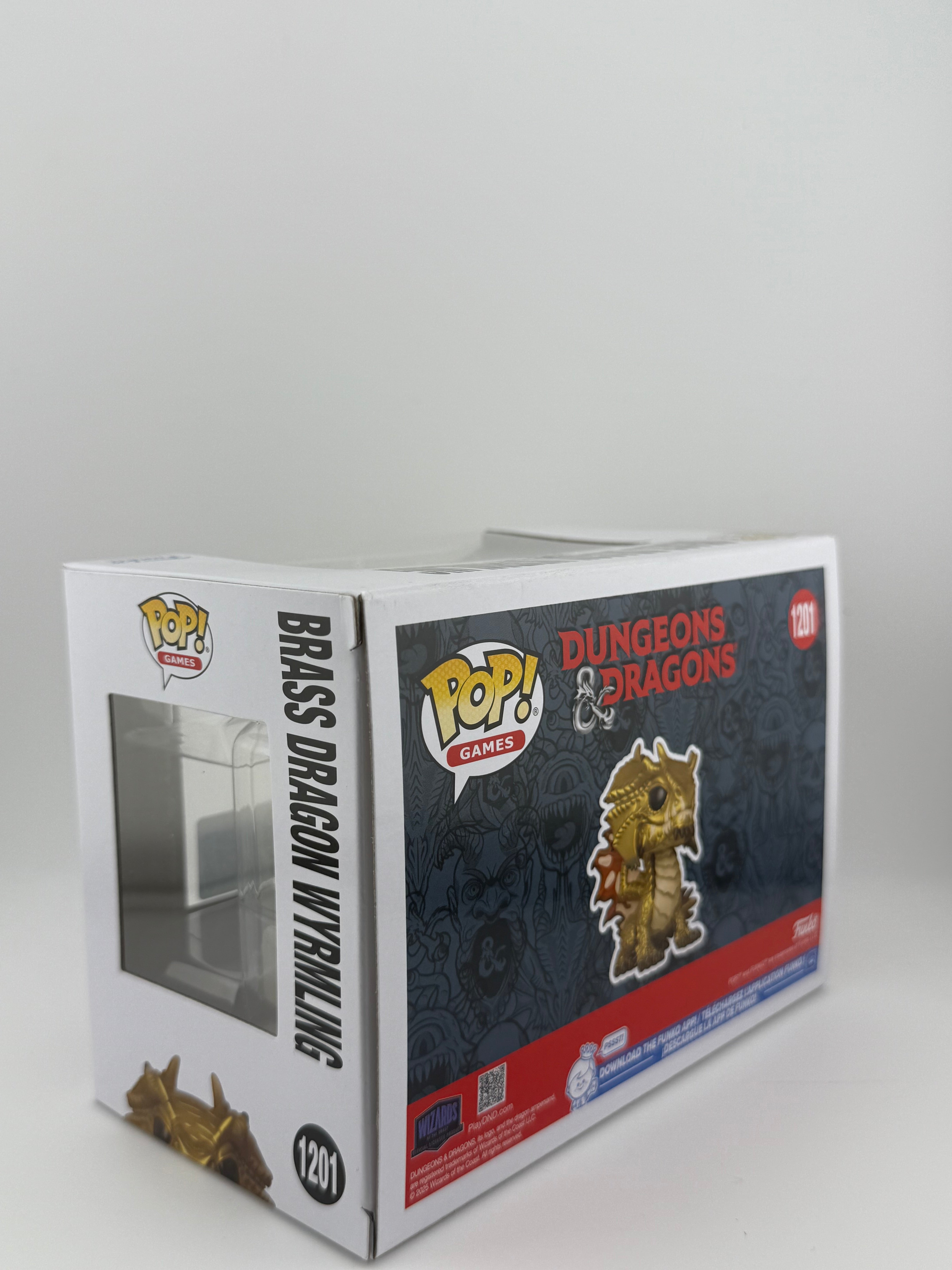 Funko POP! BRASS DRAGON WYRMLING 1201 SPRING CONVENTION SHARED EXCLUSIVE 2026