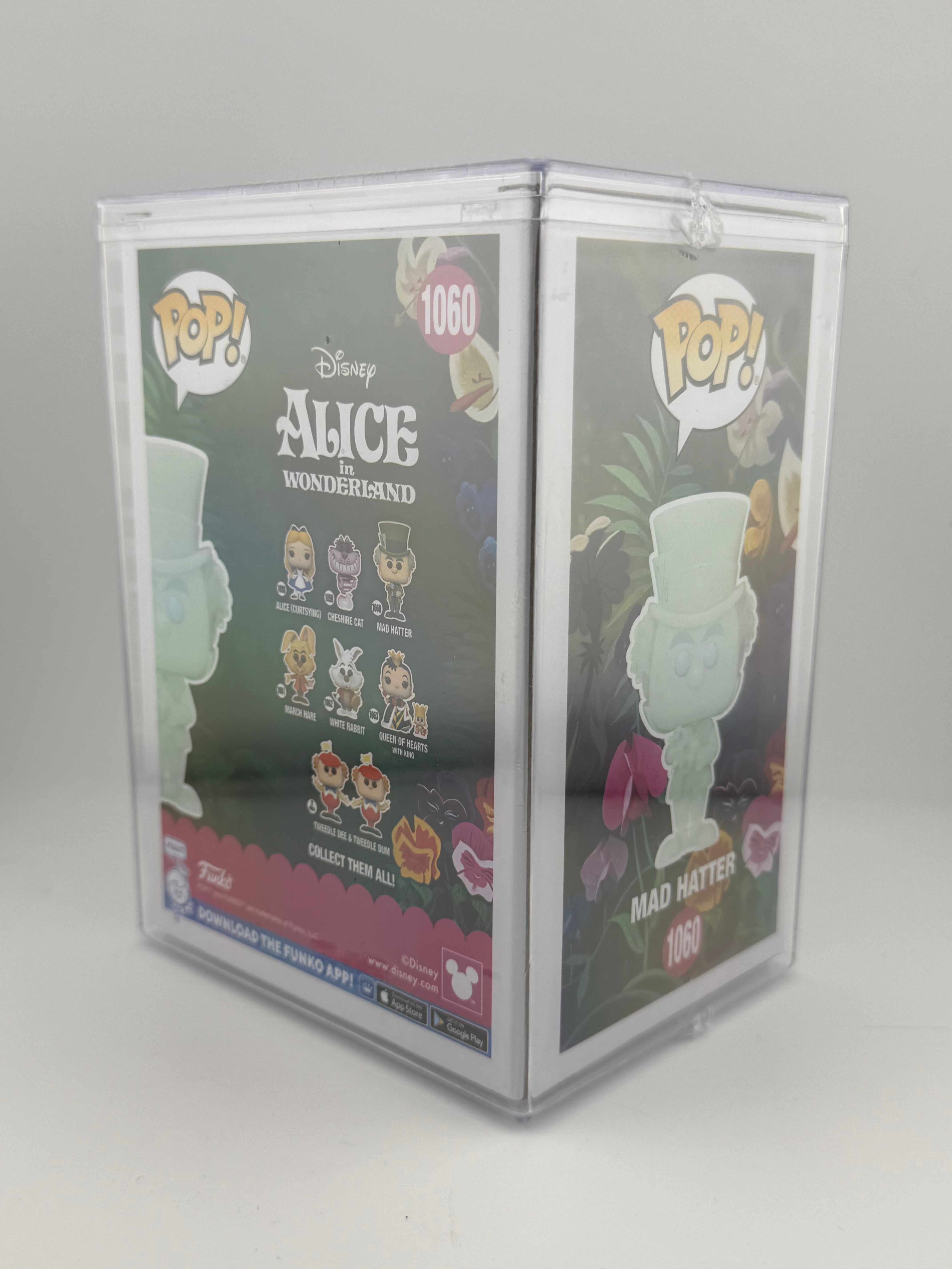 Funko POP! MAD HATTER 1060 FUNKO SHOP EXCLUSIVE GITD LE 5000