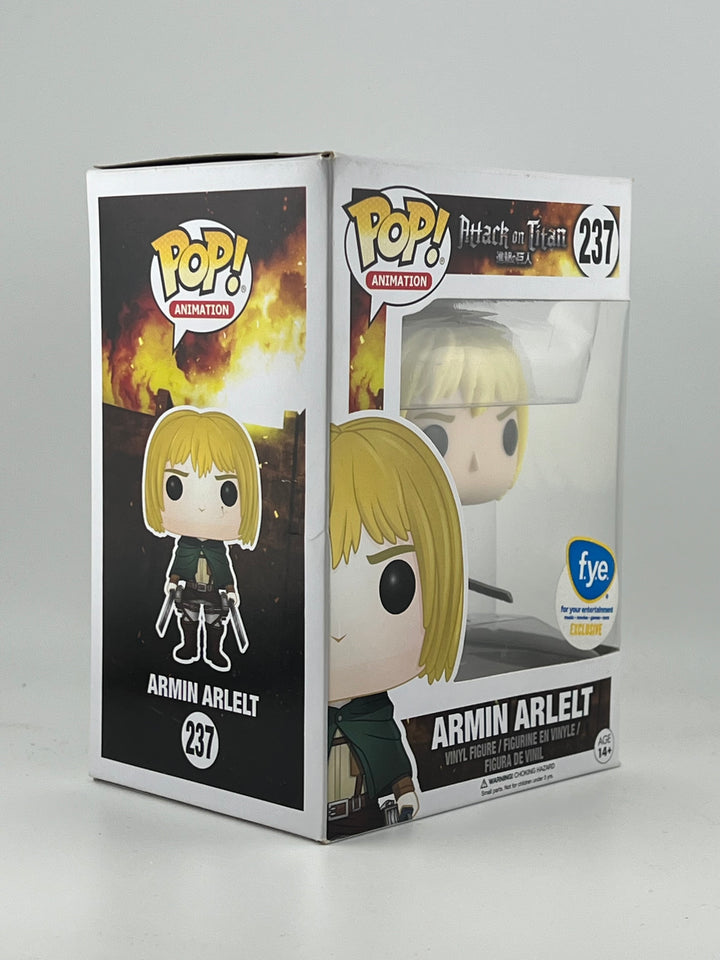 Funko Pop! Armin Arlelt 237 FYE Exclusive (Slight Damage)