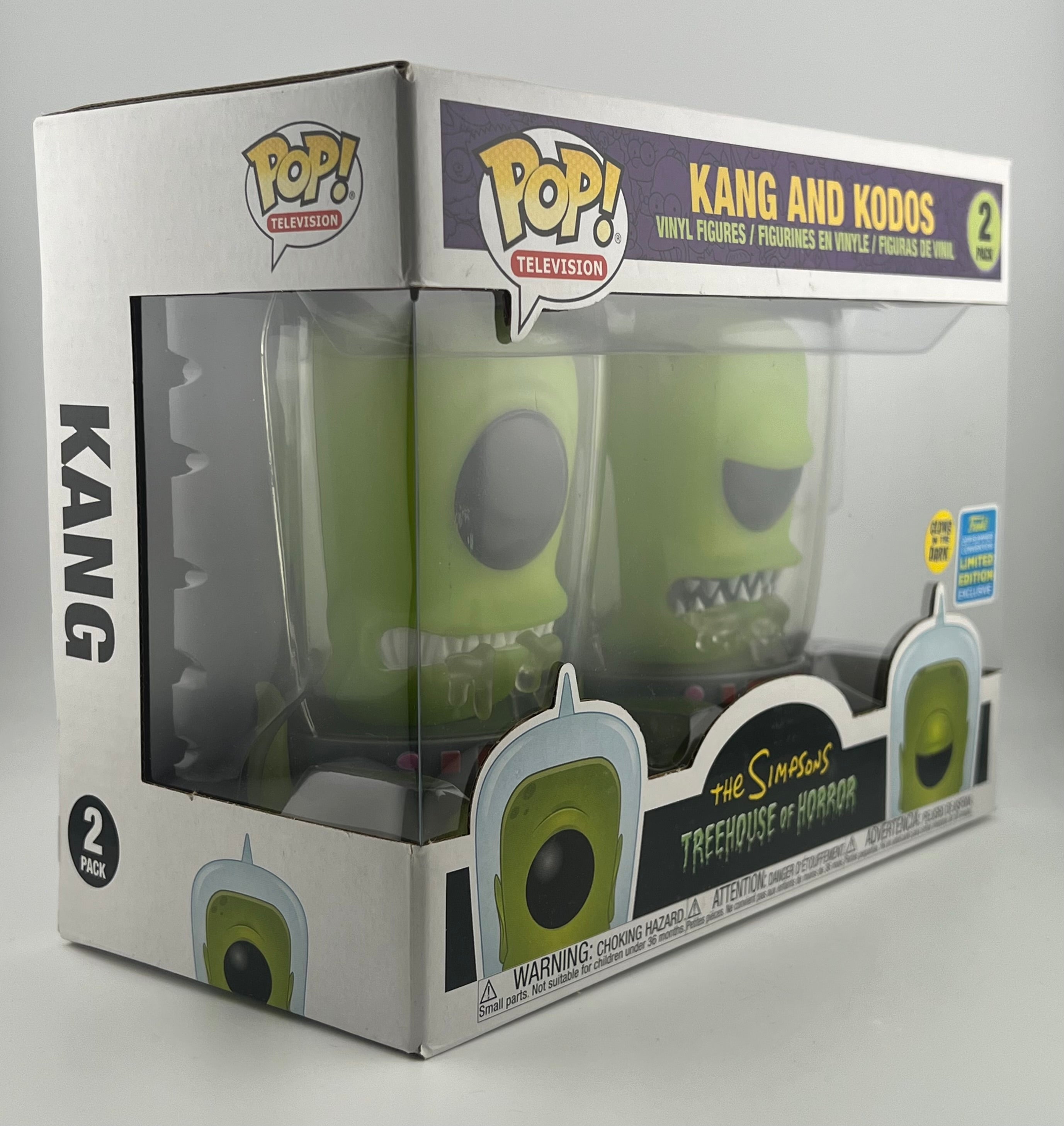 Funko Pop - KANG AND KODOS 2 GITD 2019 SUMMER CONVENTION