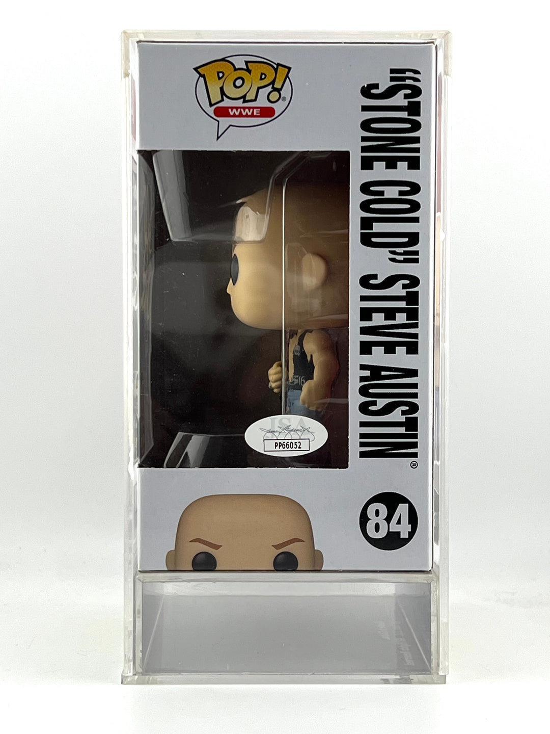 Funko Pop! “Stone Cold” Steve Austin Autographed by Steve Austin 7BAP Exclsuive JSA Authenticated