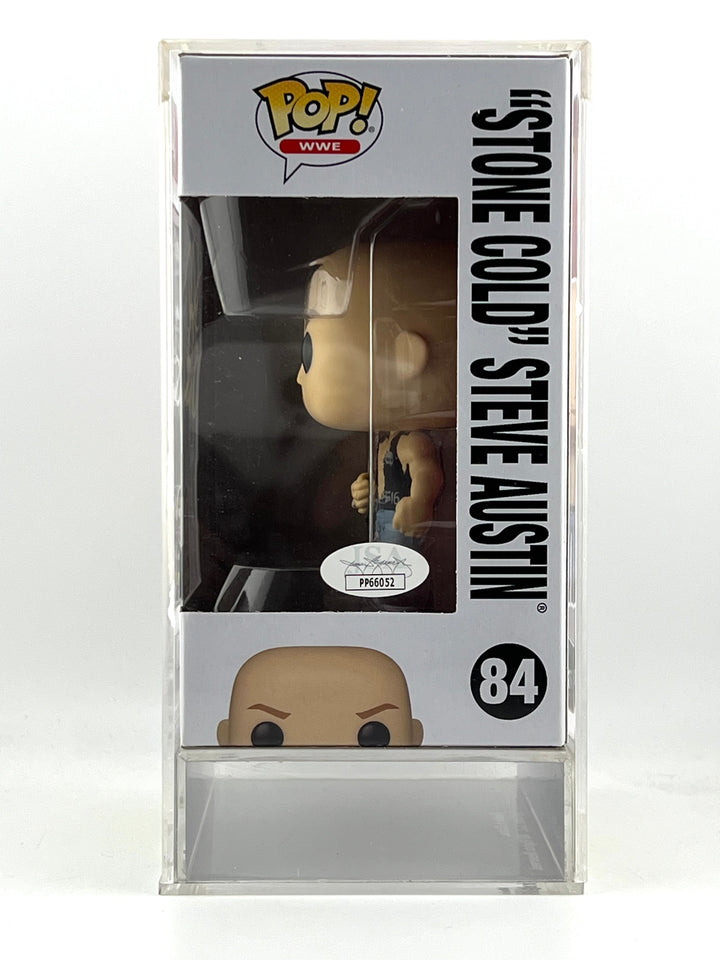 Funko Pop! “Stone Cold” Steve Austin Autographed by Steve Austin 7BAP Exclsuive JSA Authenticated