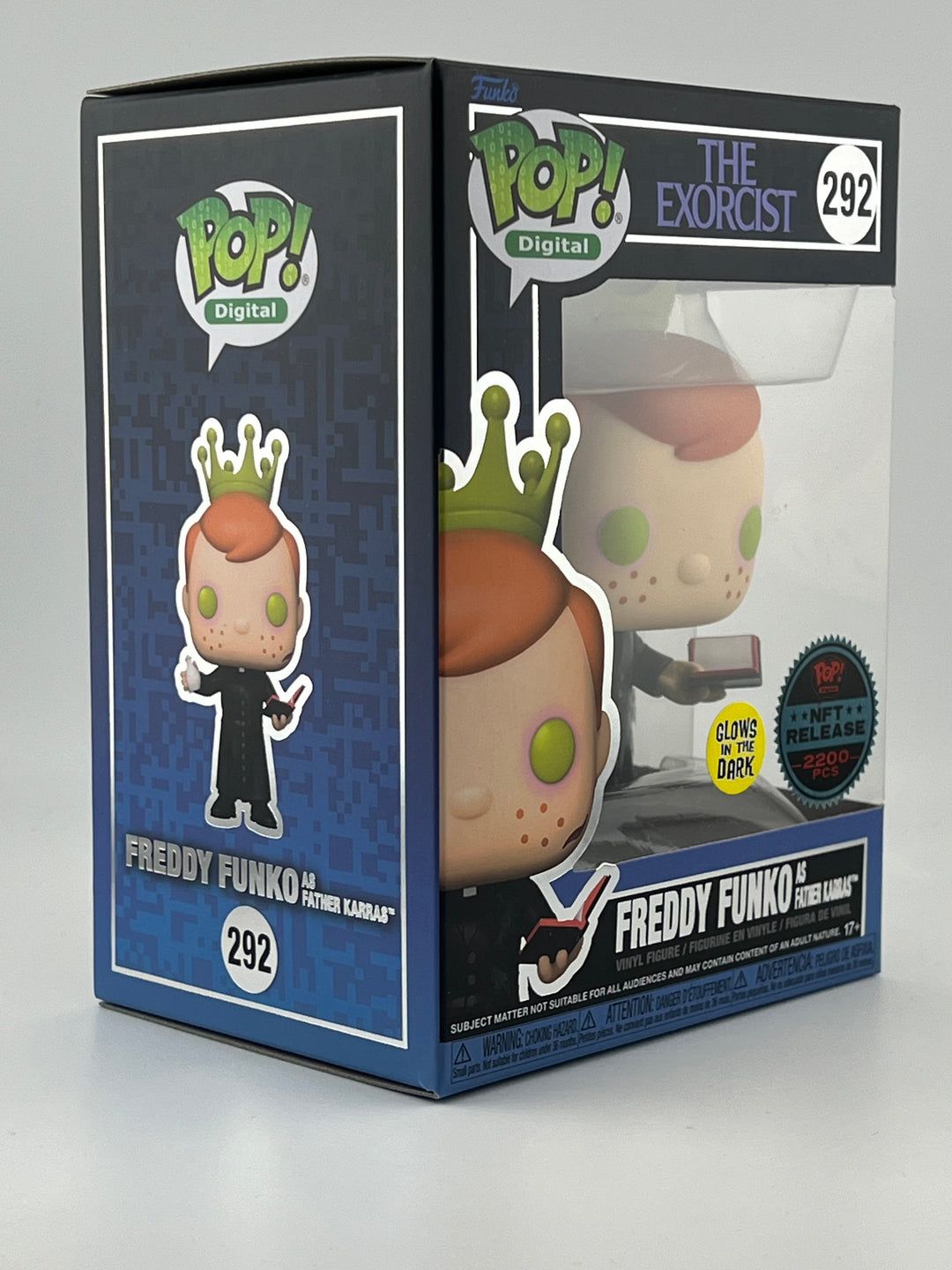 Funko Freddy As Father Karras 292 GITD NFT LE2200