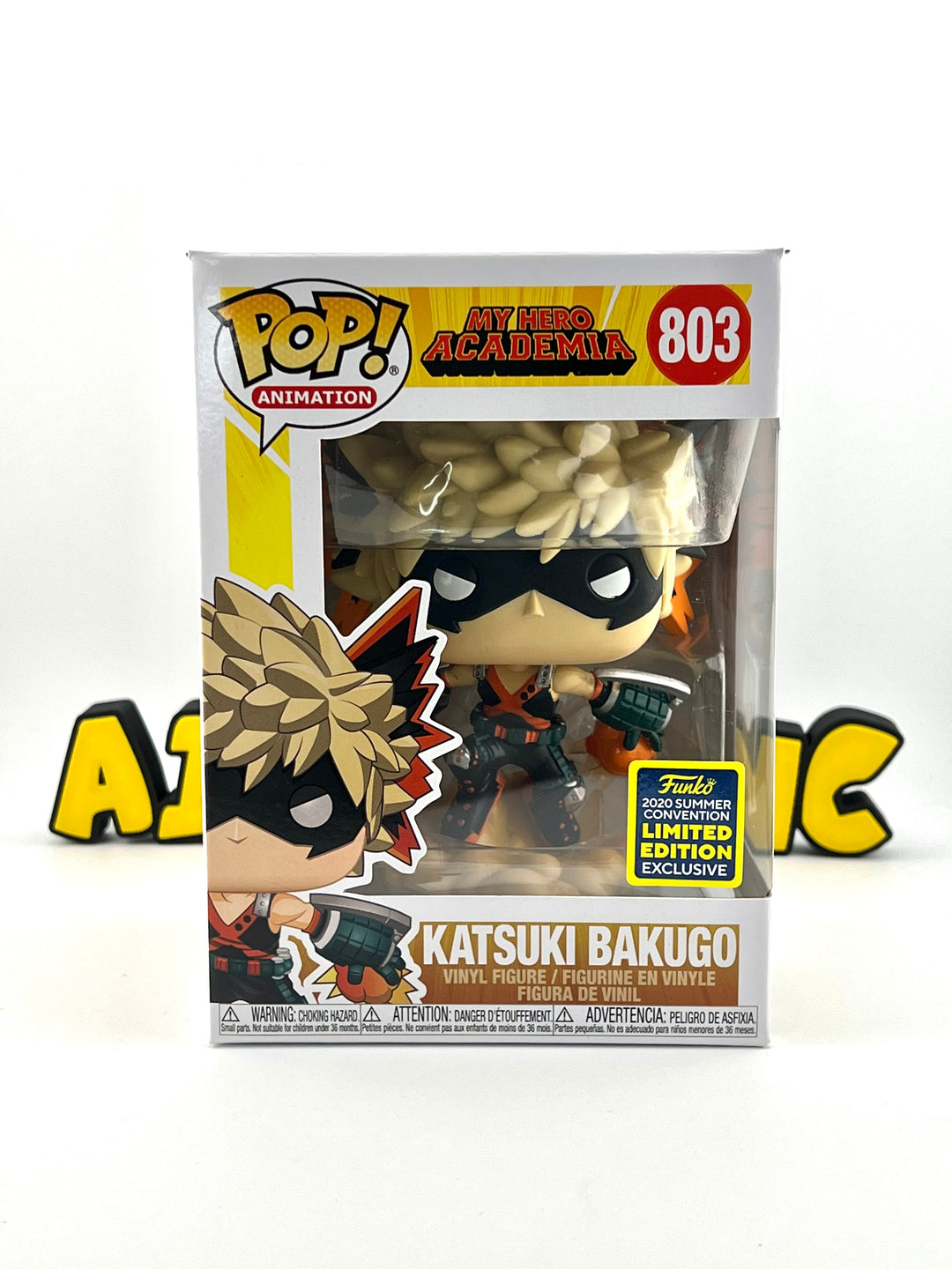 Katsuki Bakugo 803 - 2020 Summer Convention Exclusive - My Hero Academia - Funko Pop!