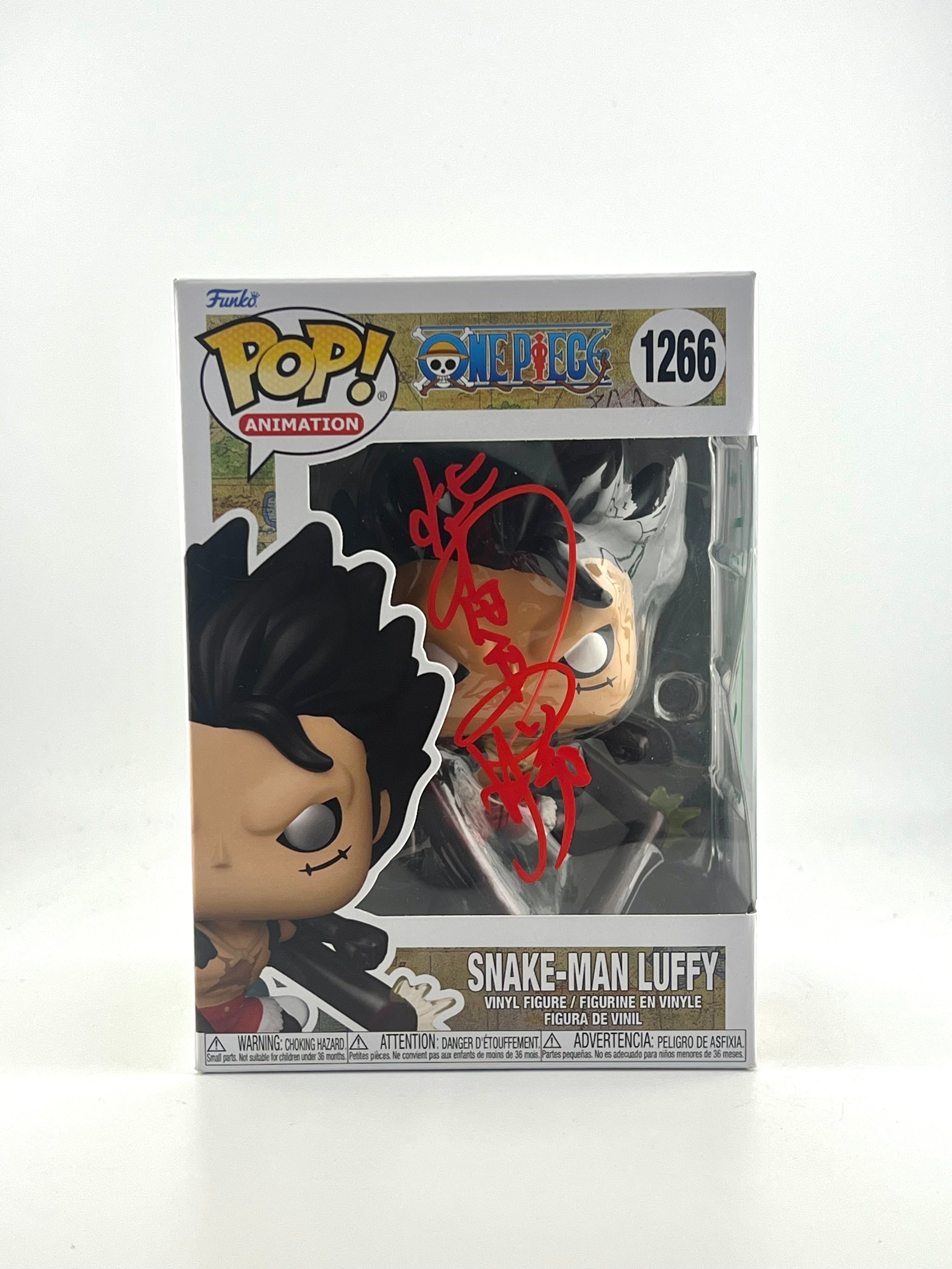 Funko Pop! SNAKE-MAN LUFFY 1266 AUTO