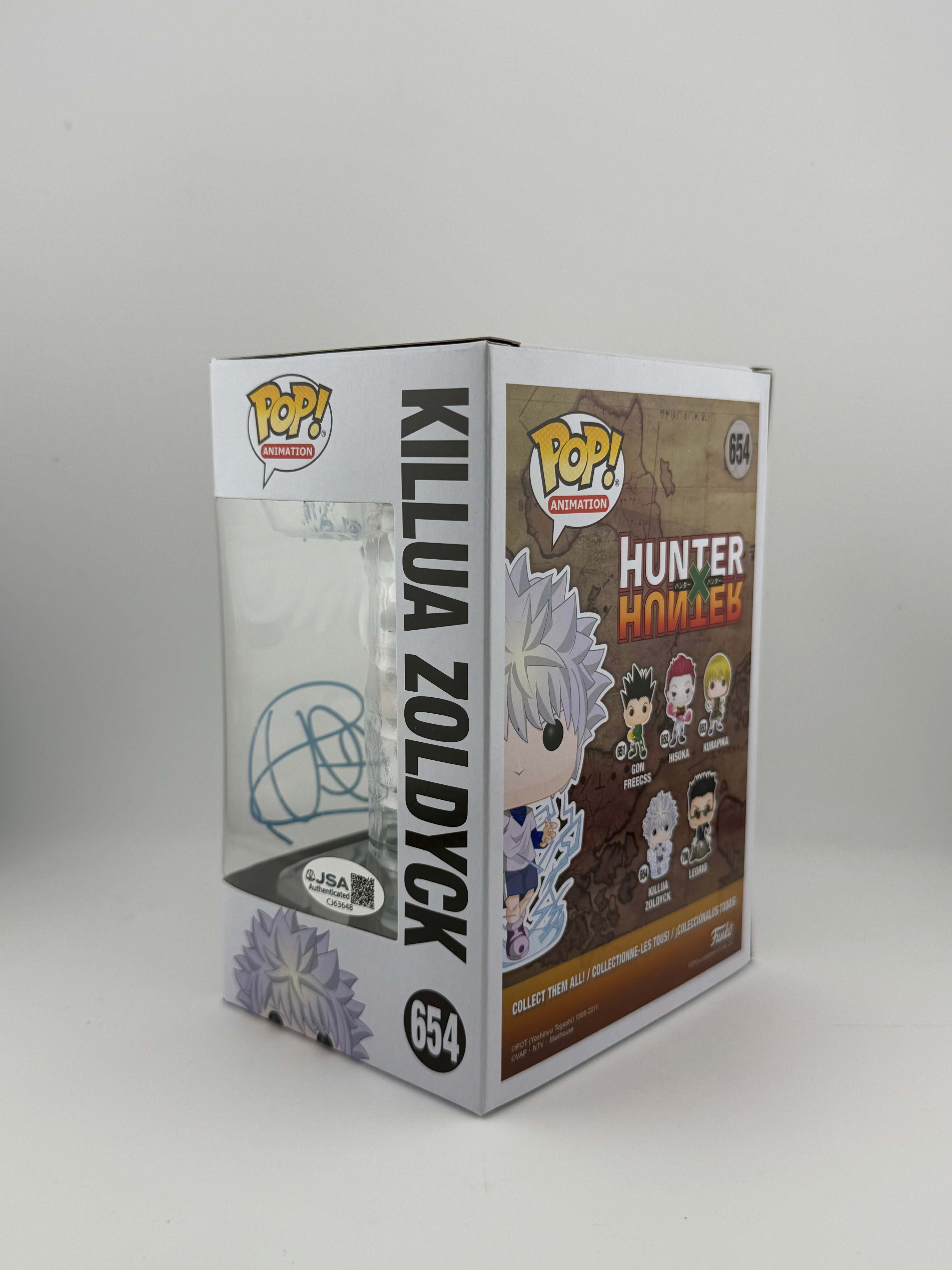 Funko POP! SIGNED KILLUA ZOLDYCK 654