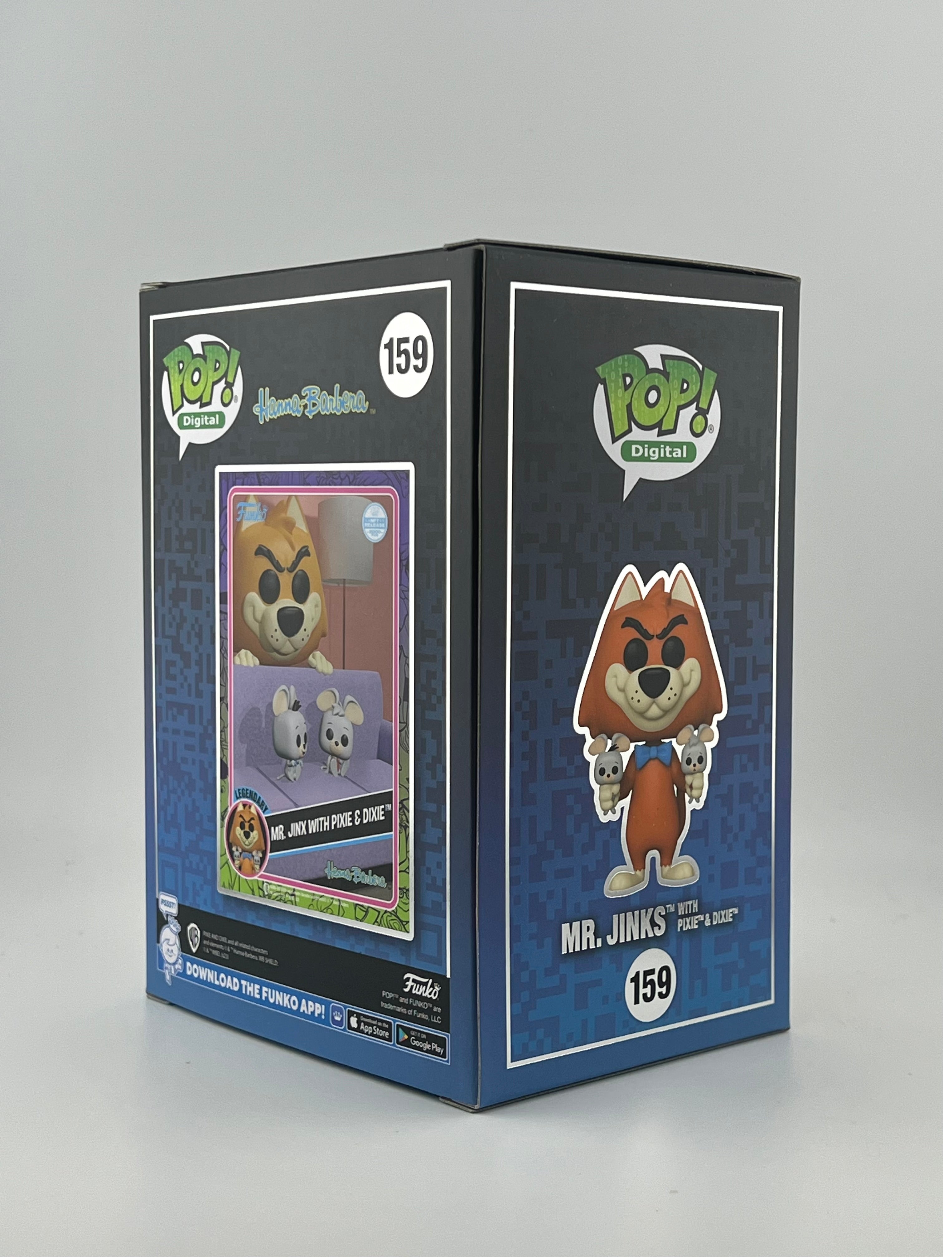 Funko Pop! MR. JINKS WITH DIXIE & PIXIE 159 NFT LE2000