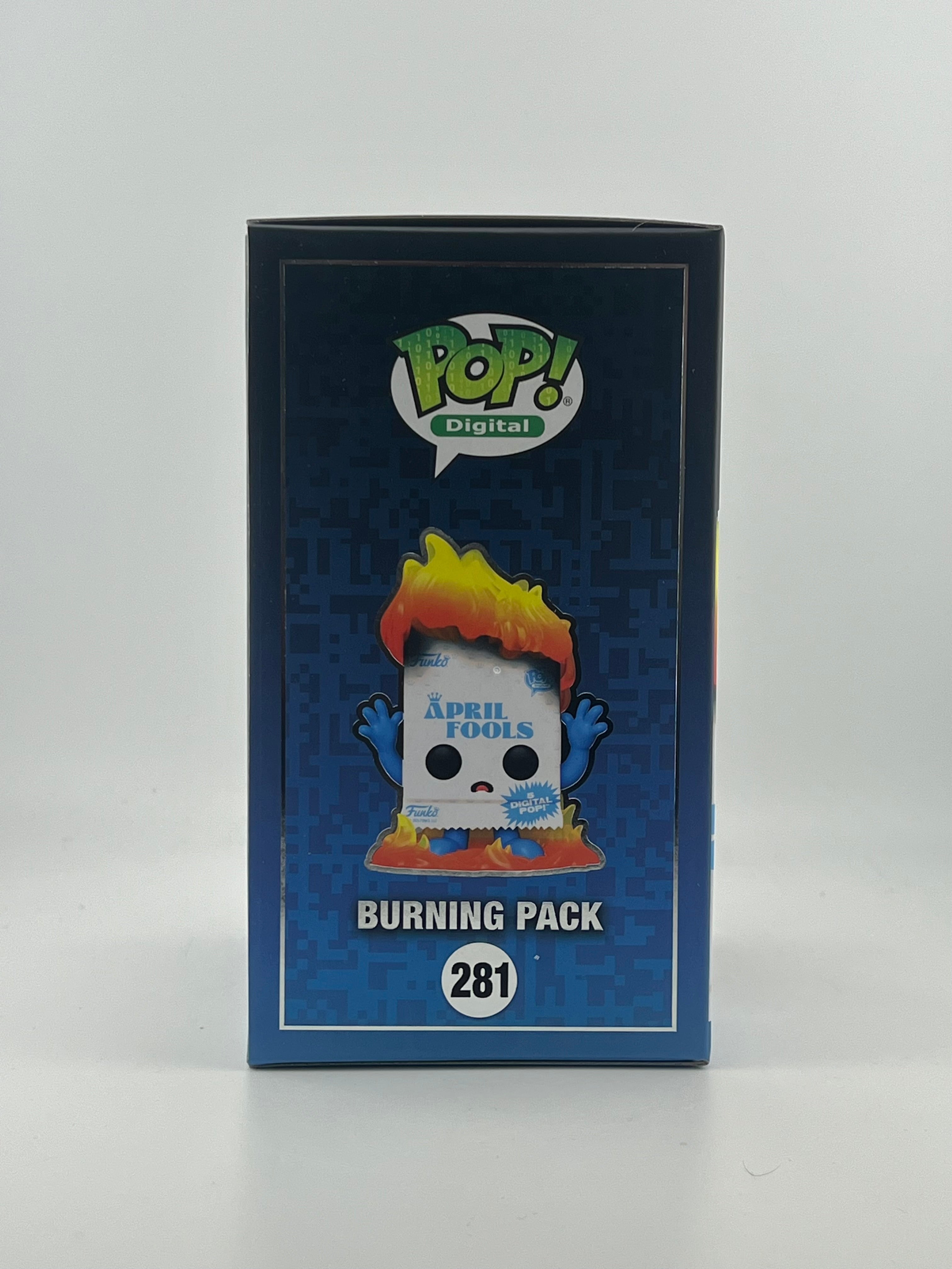 Funko Pop! BURNING PACK 281 NFT LE1400