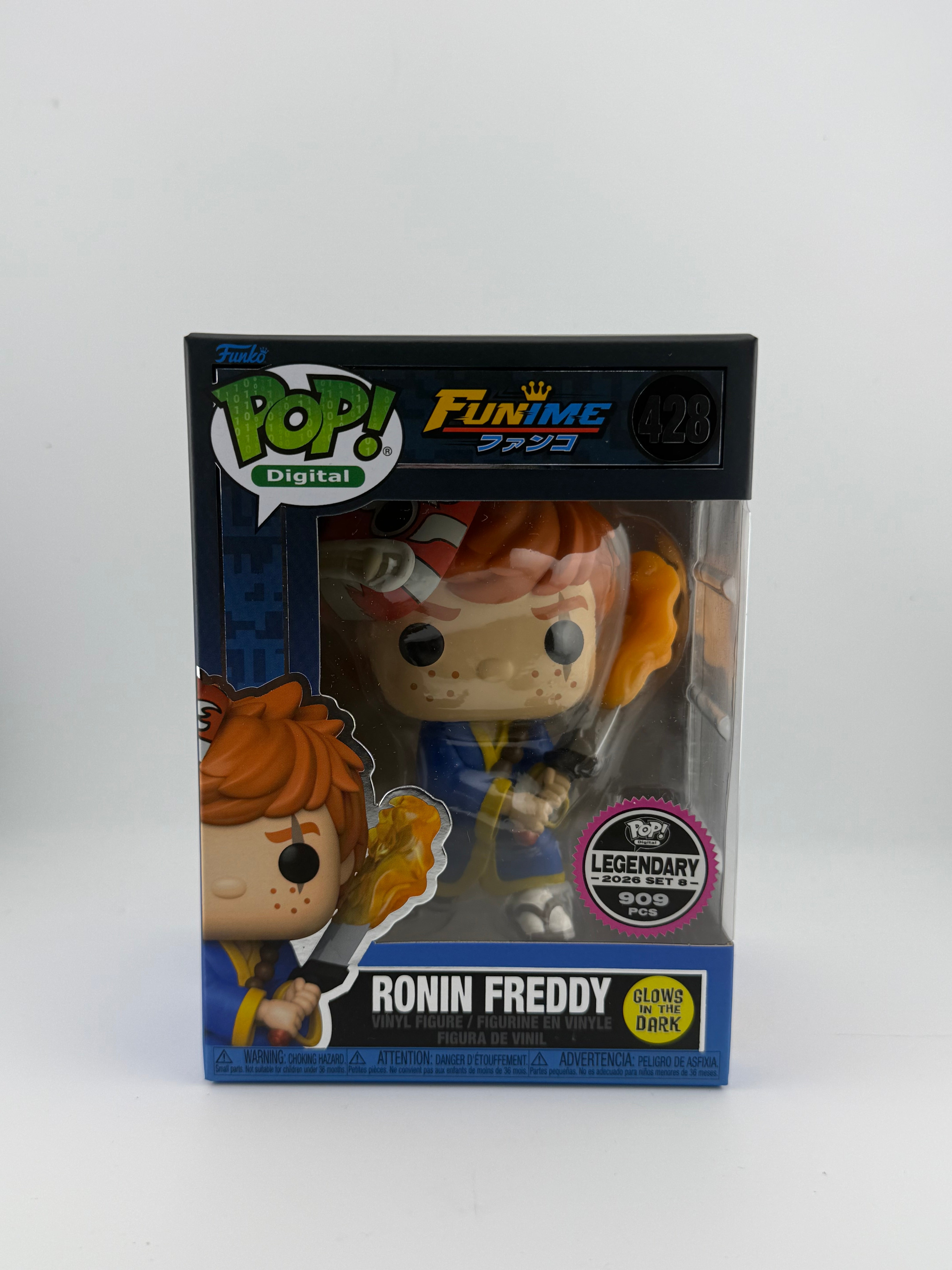 Funko POP! RONIN FREDDY 428 GITD NFT EXCLUSIVE LE 909