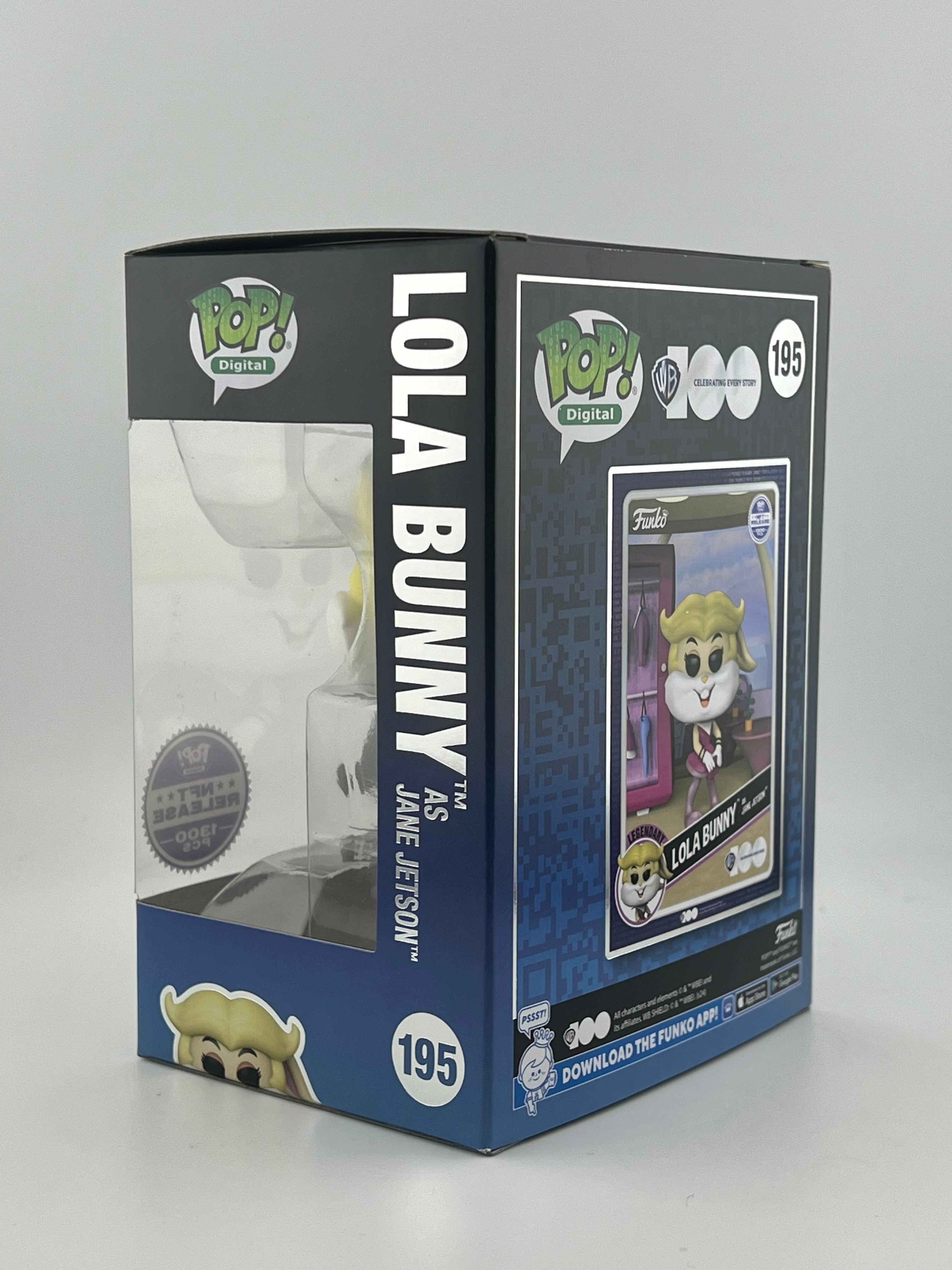 Funko Pop! LOLA BUNNY AS JANE JETSON 195 NFT LE1300