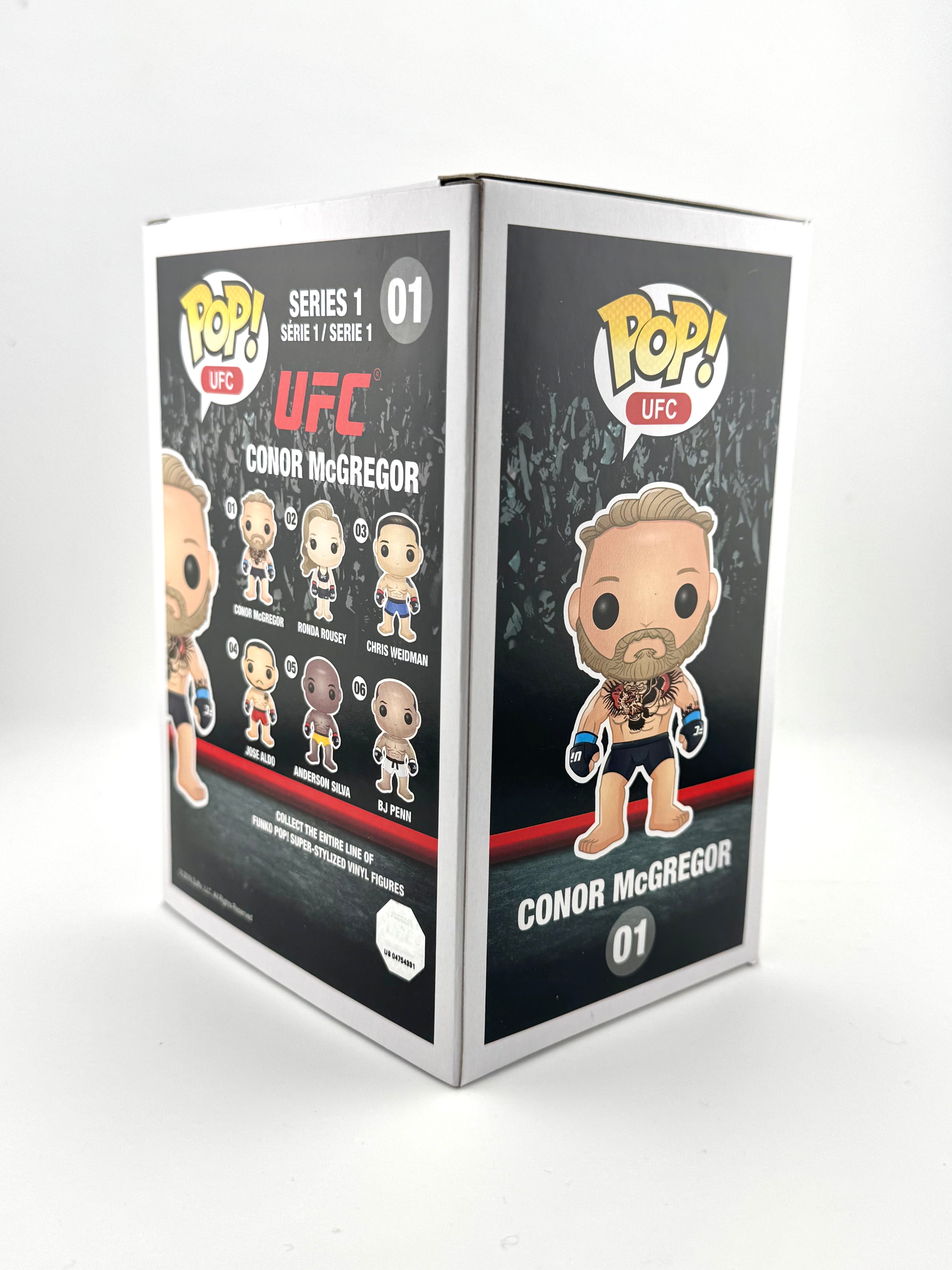 Funko Pop! CONOR MCGREGOR 01 Signed COA