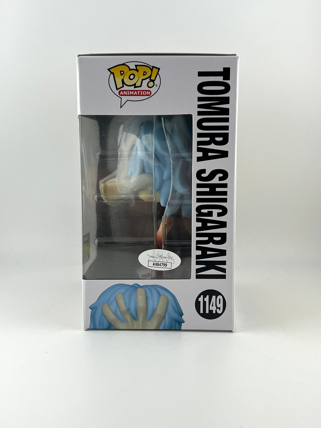 Funko Pop! Tomura shigaraki 1149 1149 EE EXCLUSIVE AUTOGRAPHED By Eric vale jsa authenticated