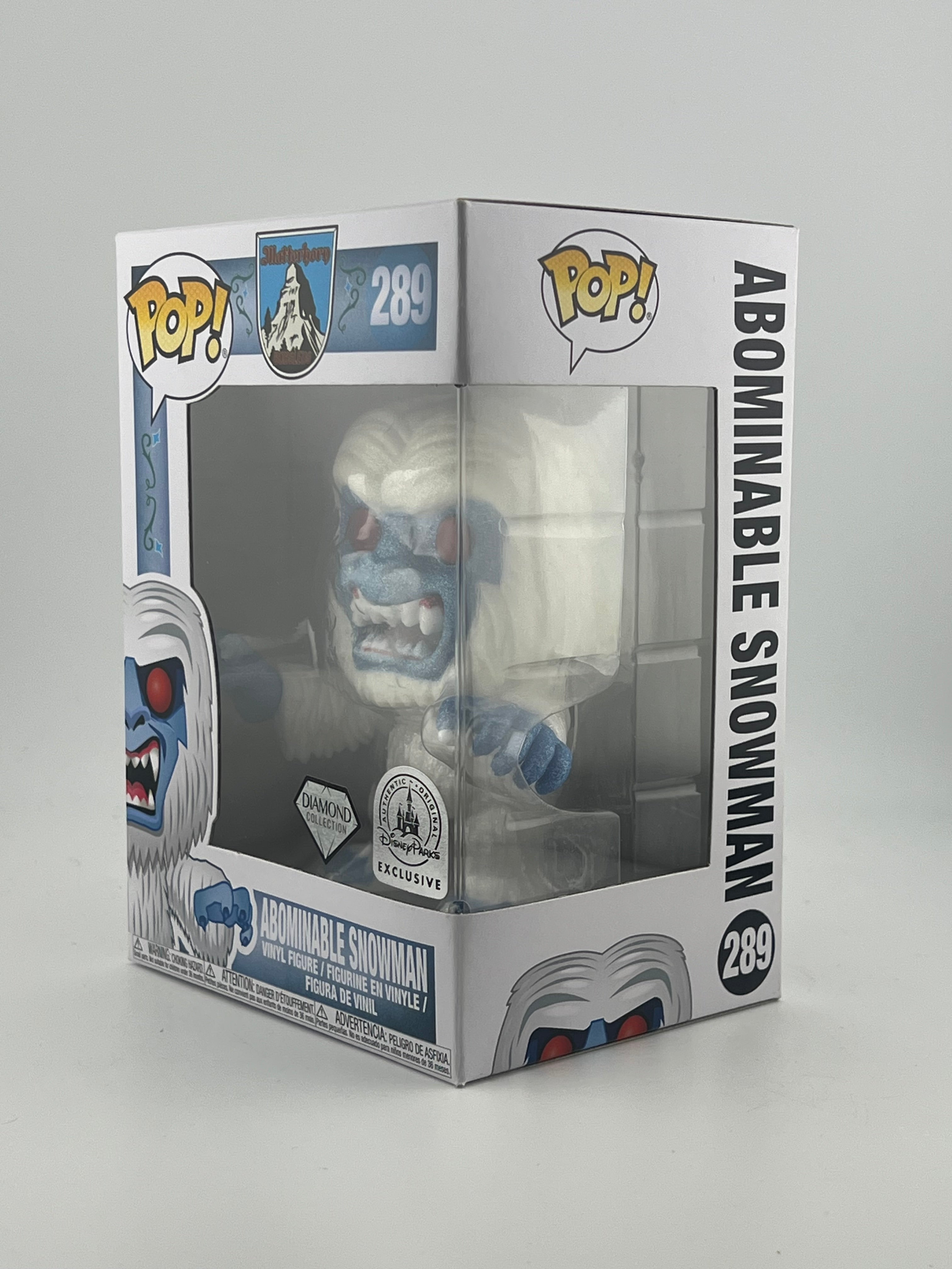 Funko Pop - ABOMINABLE SNOWMAN 289 DIAMOND / DISNEY PARKS
