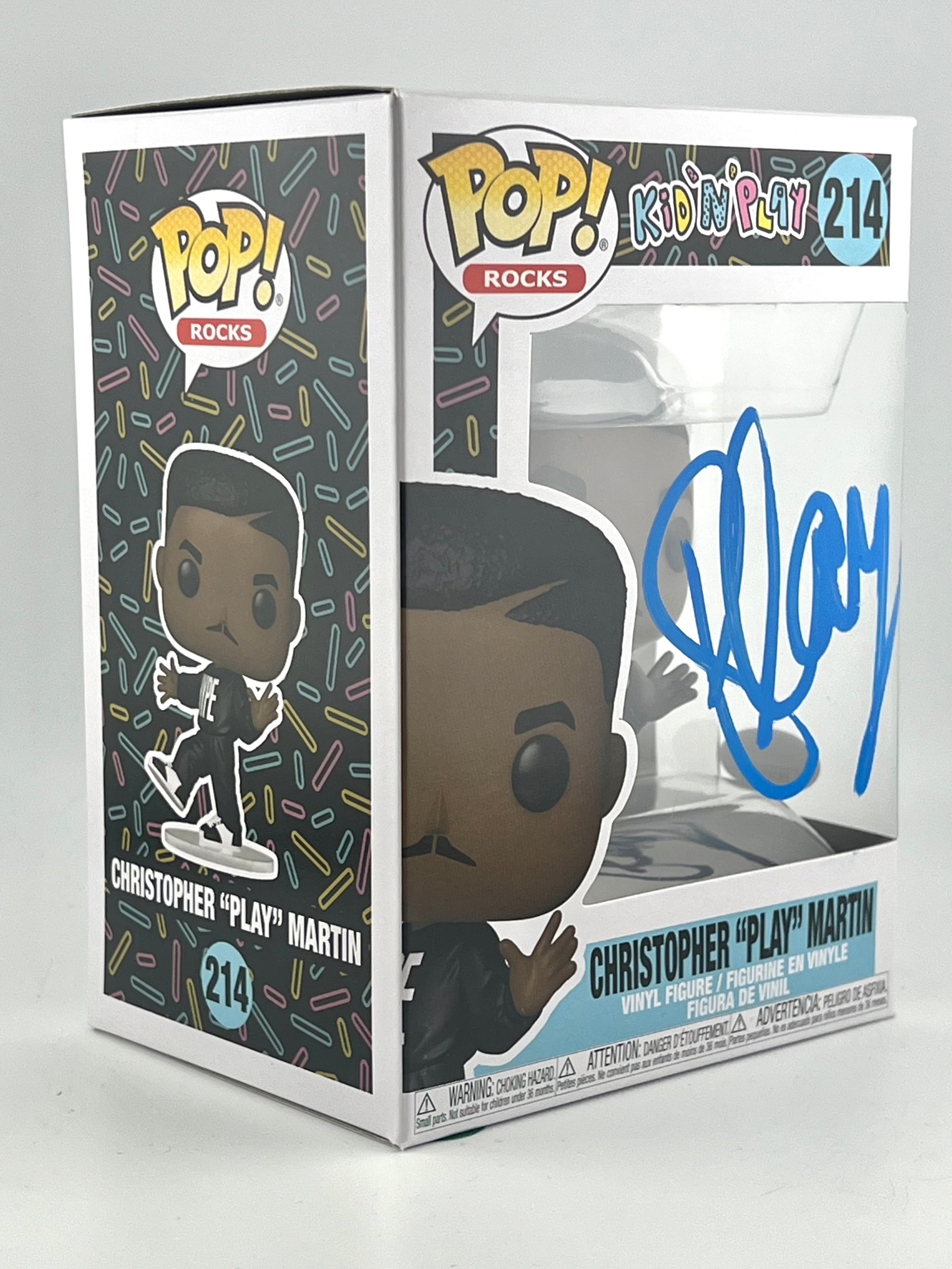 Funko Pop! CHRISTOPHER "PLAY" MARTIN 214 AUTO