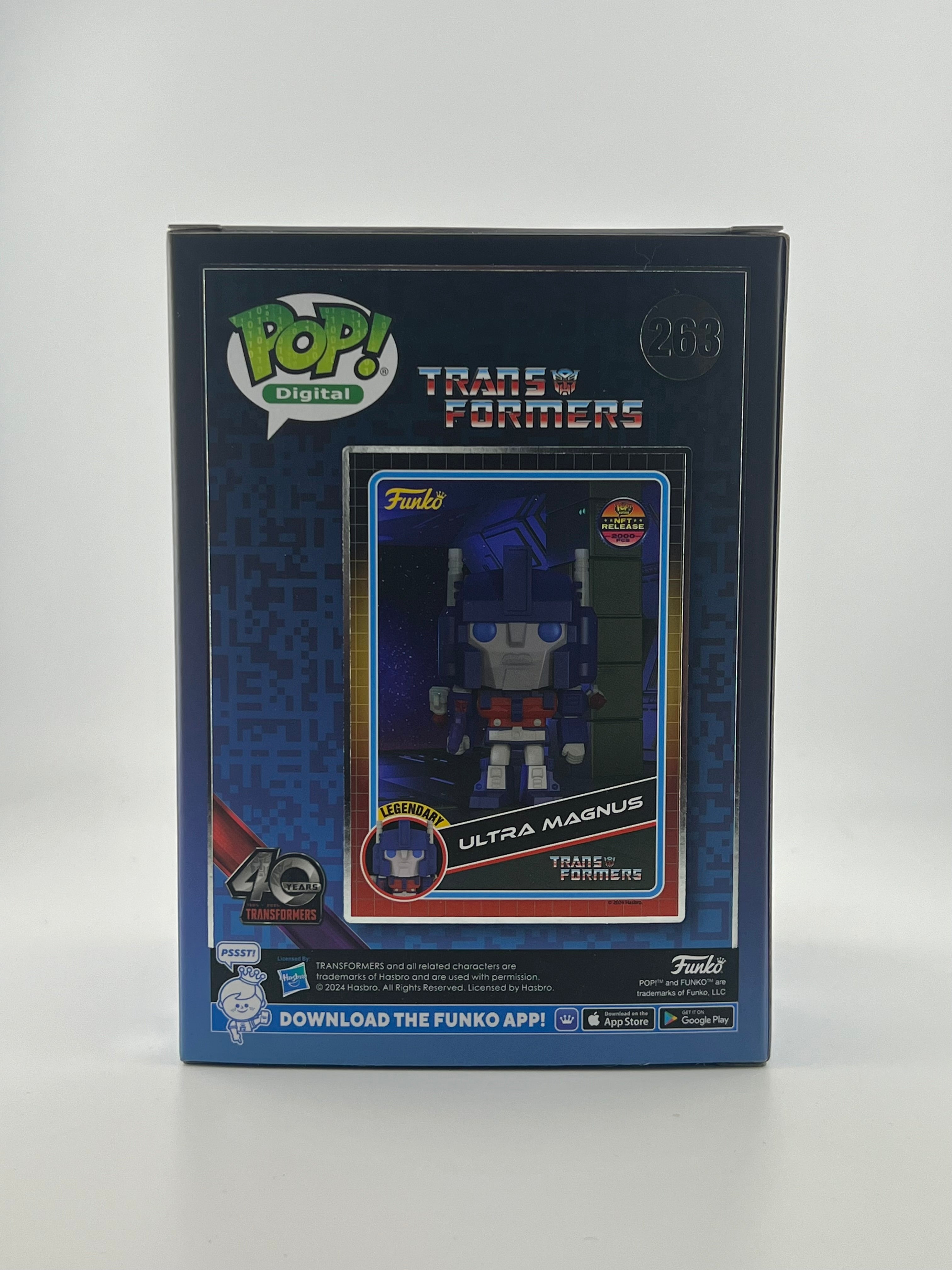 Funko Pop! ULTRA MAGNUS 263 NFT LE2000