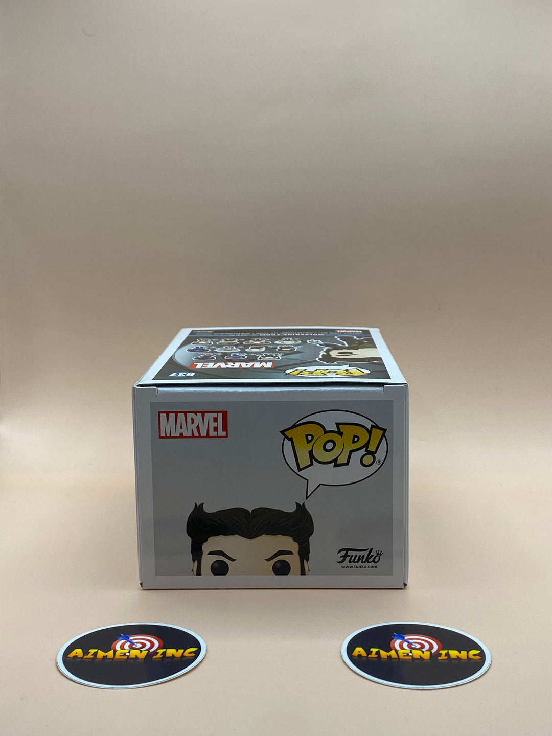 Funko Pop! Wolverine 637 - Autographed by Hugh Jackman + Beckett Authentication