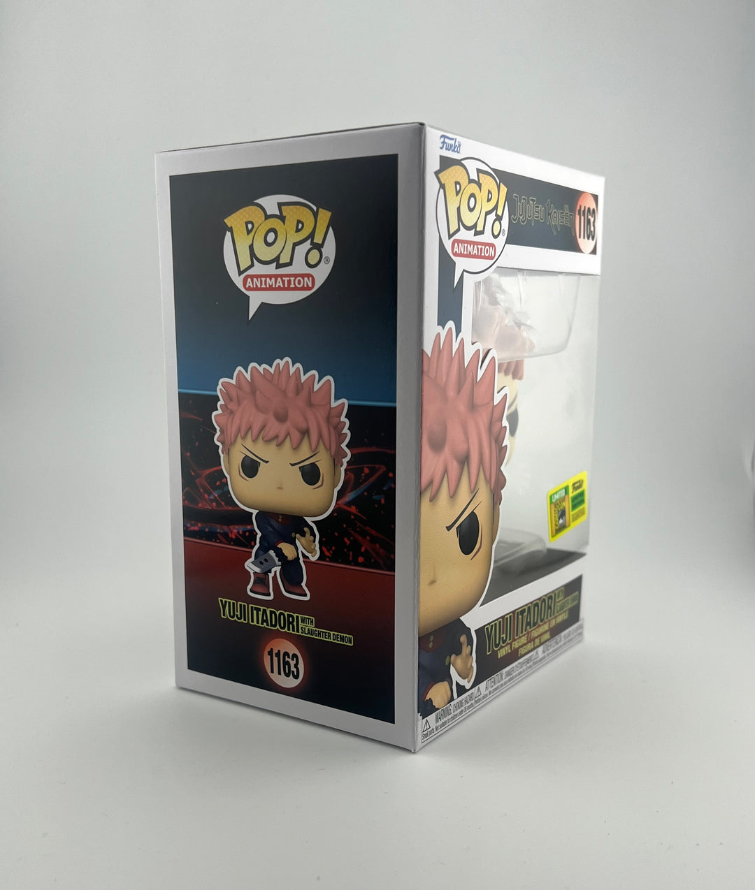 Funko Pop! Yuji Itadori with Slaughter Demon 1163 SDCC EXCLUSIVE