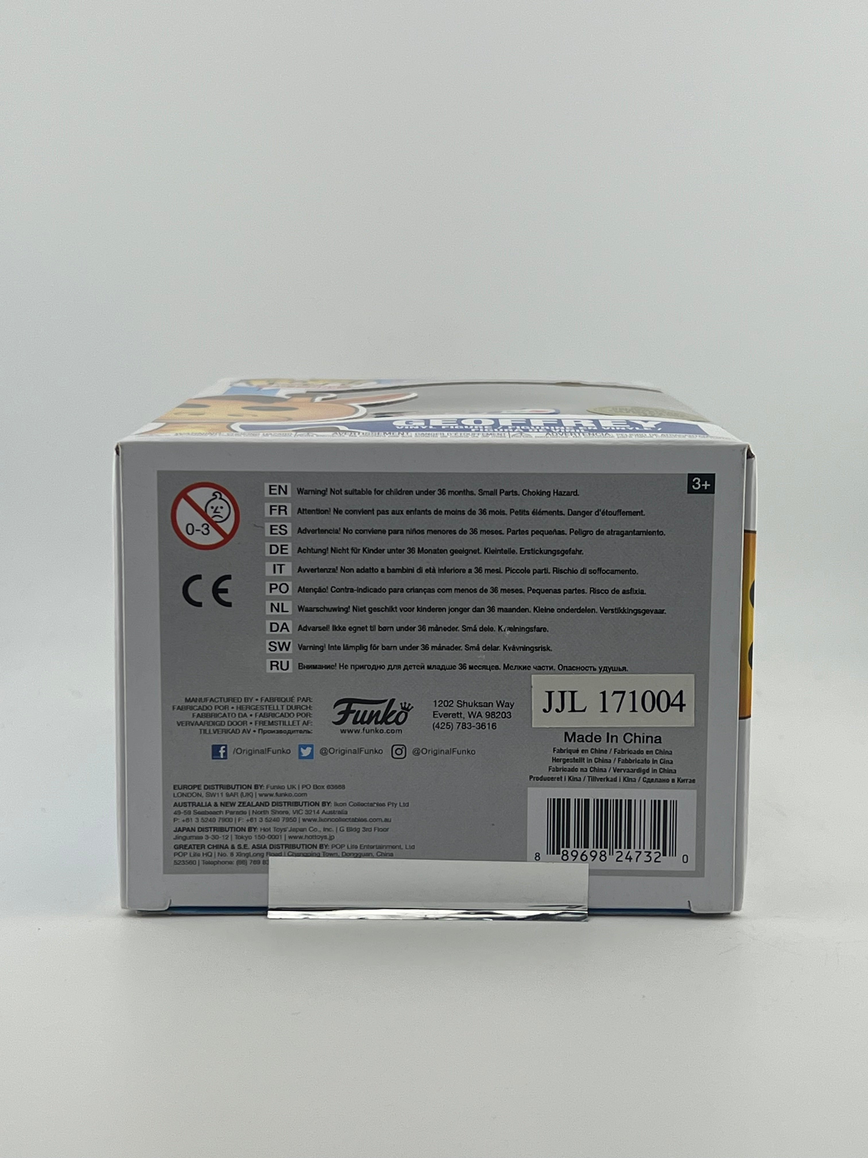 Funko Pop - GEOFFREY 12 TOYSRUS GOLDEN TICKET