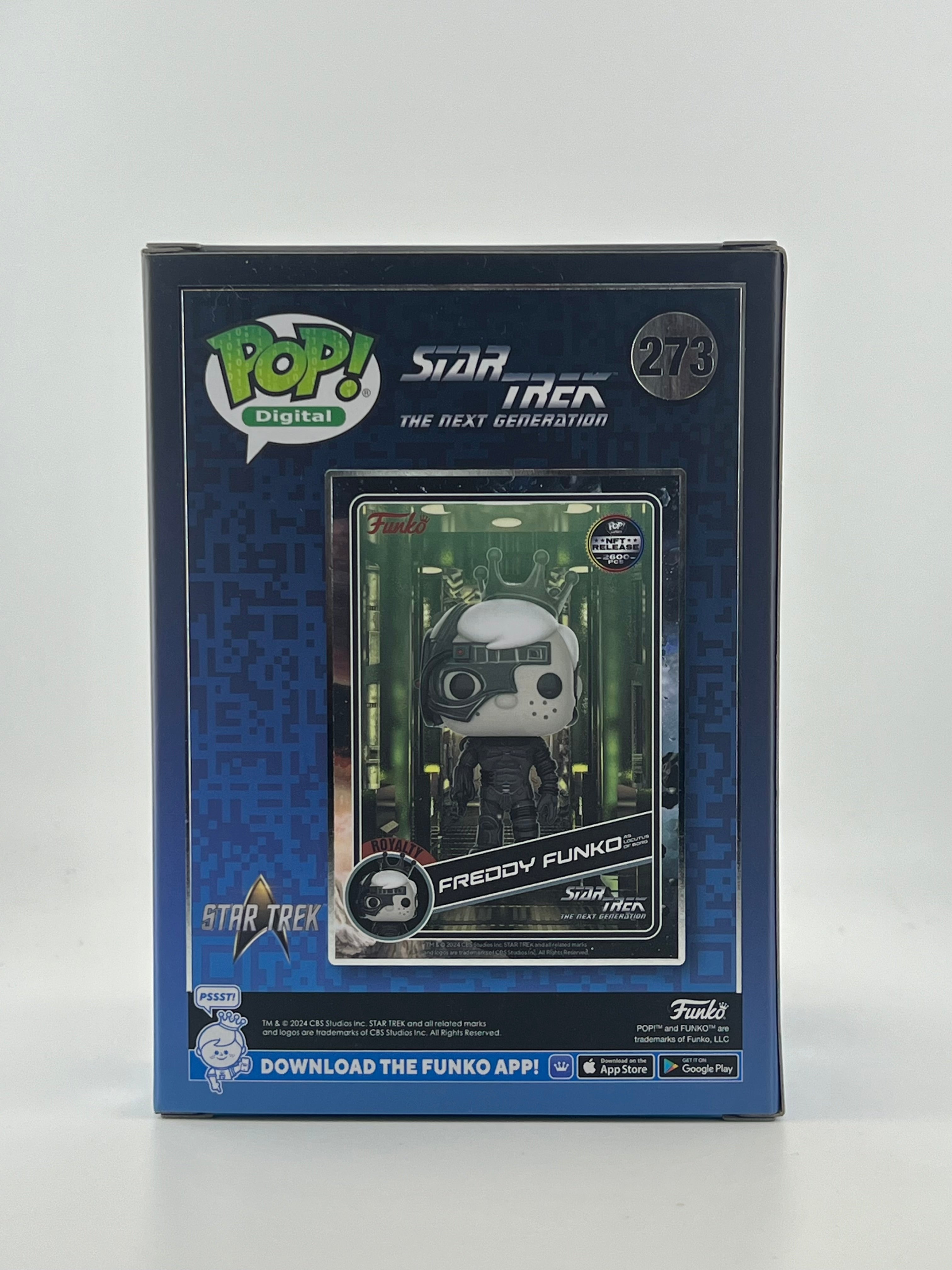 Funko Pop! FREDDY FUNKO AS LOCUTUS OF BORG 273 NFT LE2600
