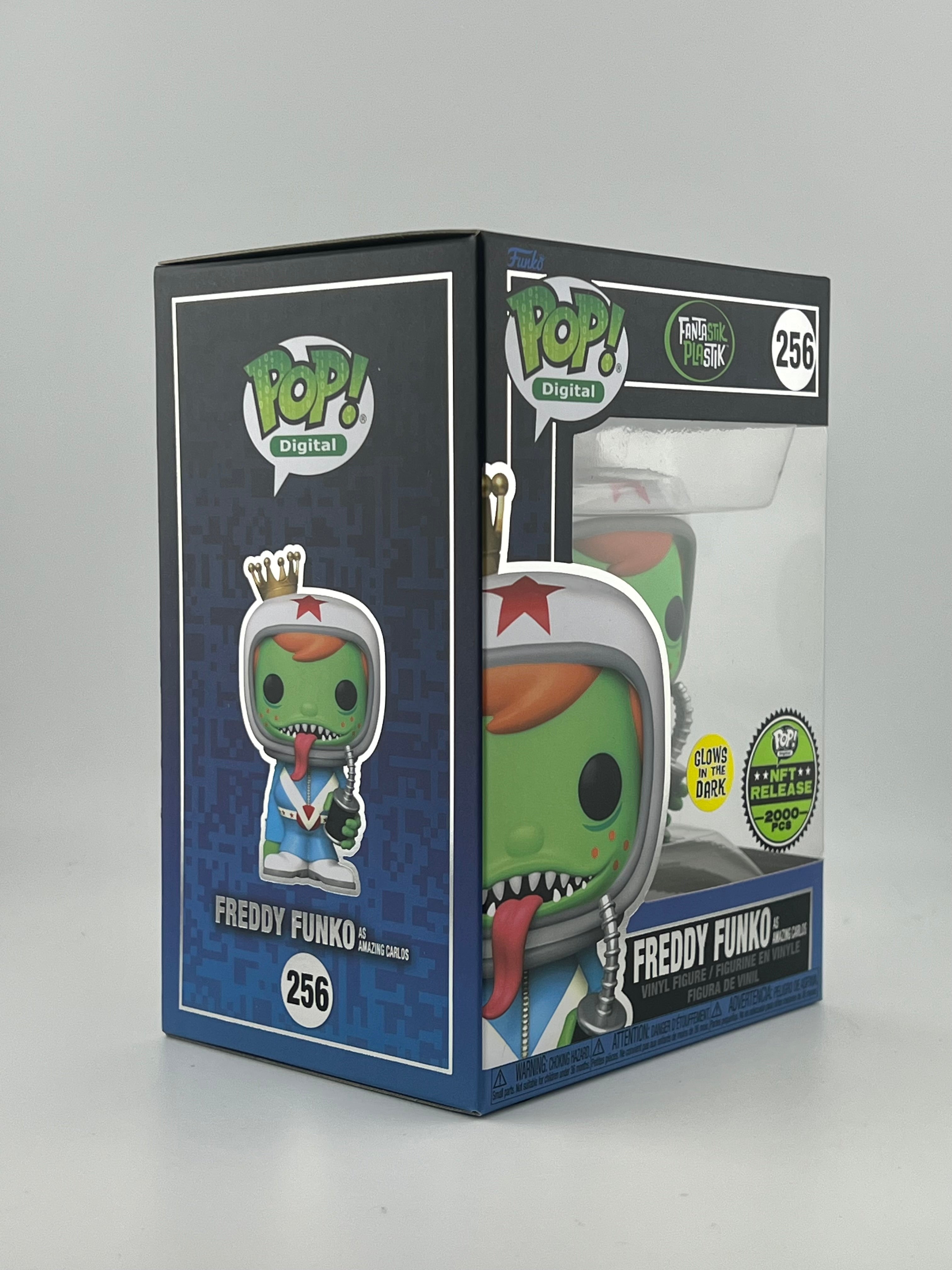 Funko Pop! FREDDY FUNKO AS AMAZING CARLOS 256 NFT LE2000
