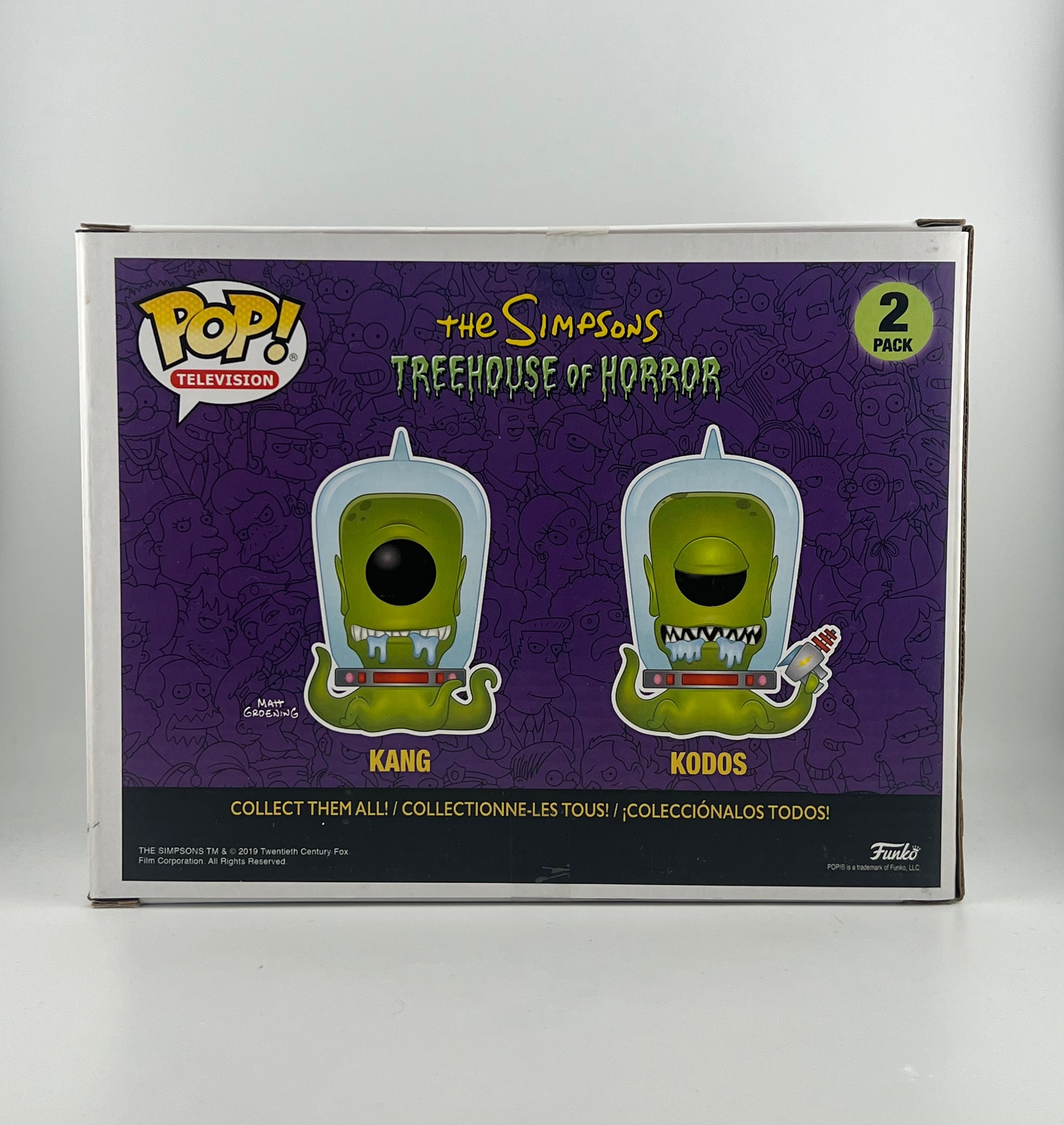 Funko Pop - KANG AND KODOS 2 GITD 2019 SUMMER CONVENTION