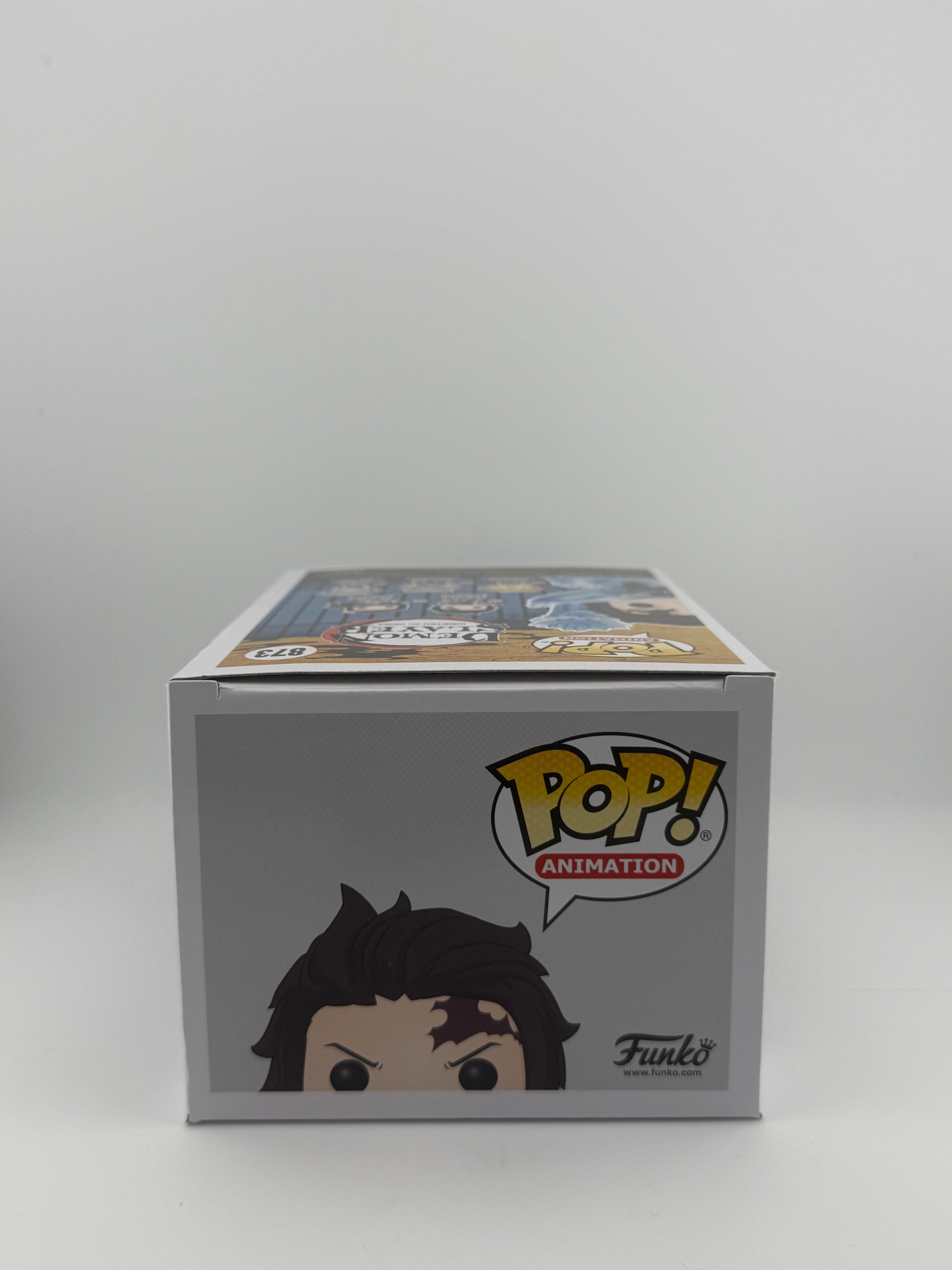 Funko POP! JVA SIGNED TANJIRO KAMADO 873 GITD SE