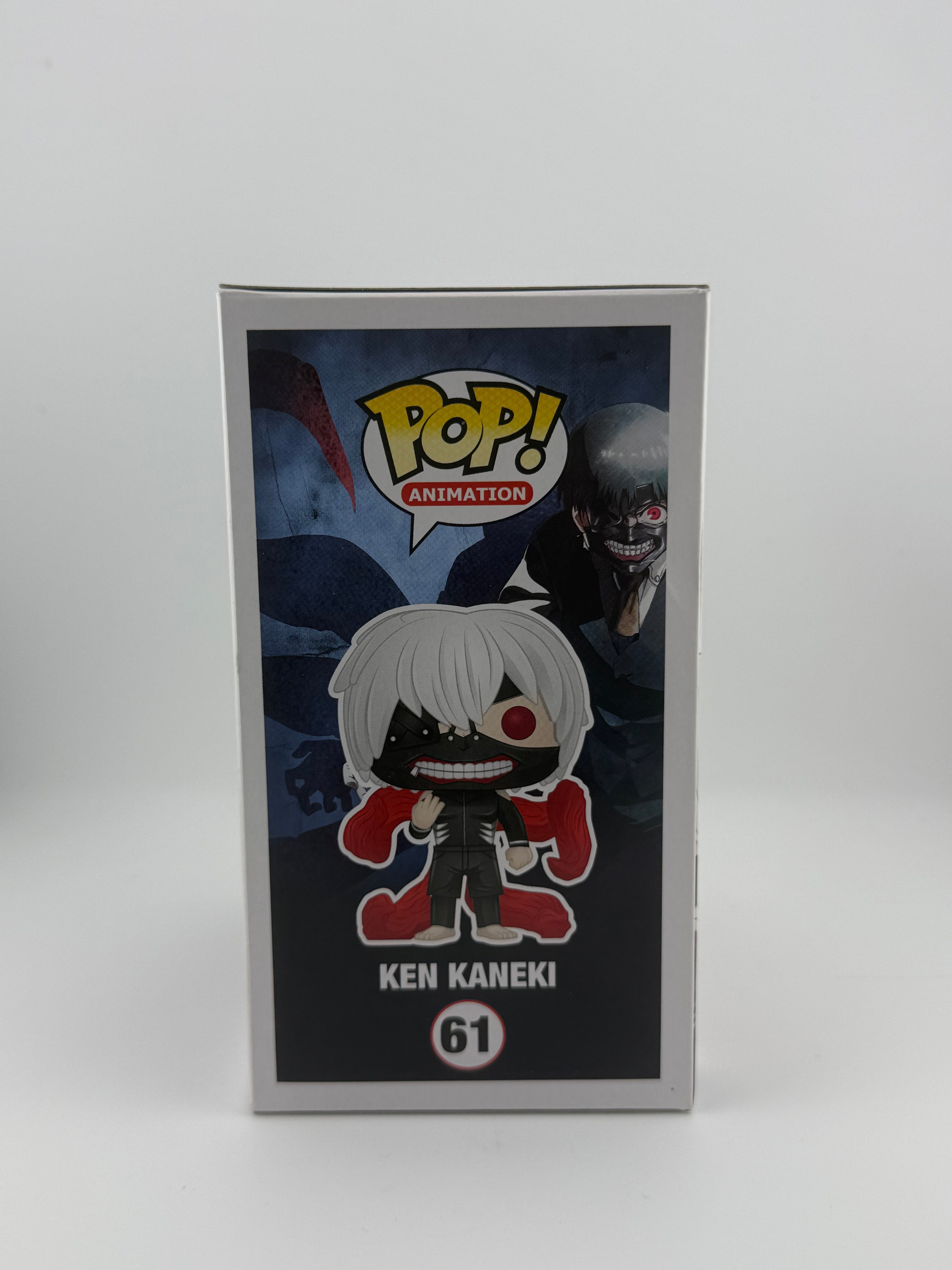 Funko POP! SIGNED KEN KANEKI 61 HOT TOPIC EXCLUSIVE (AUSTIN TINDLE) + JSA